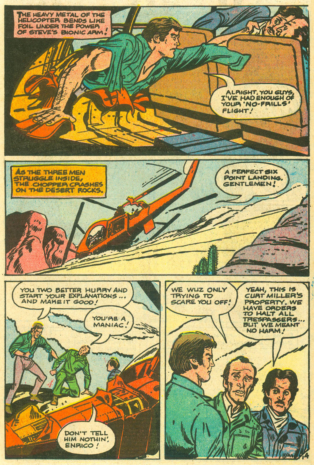 Read online The Six Million Dollar Man [comic] comic -  Issue #8 - 19