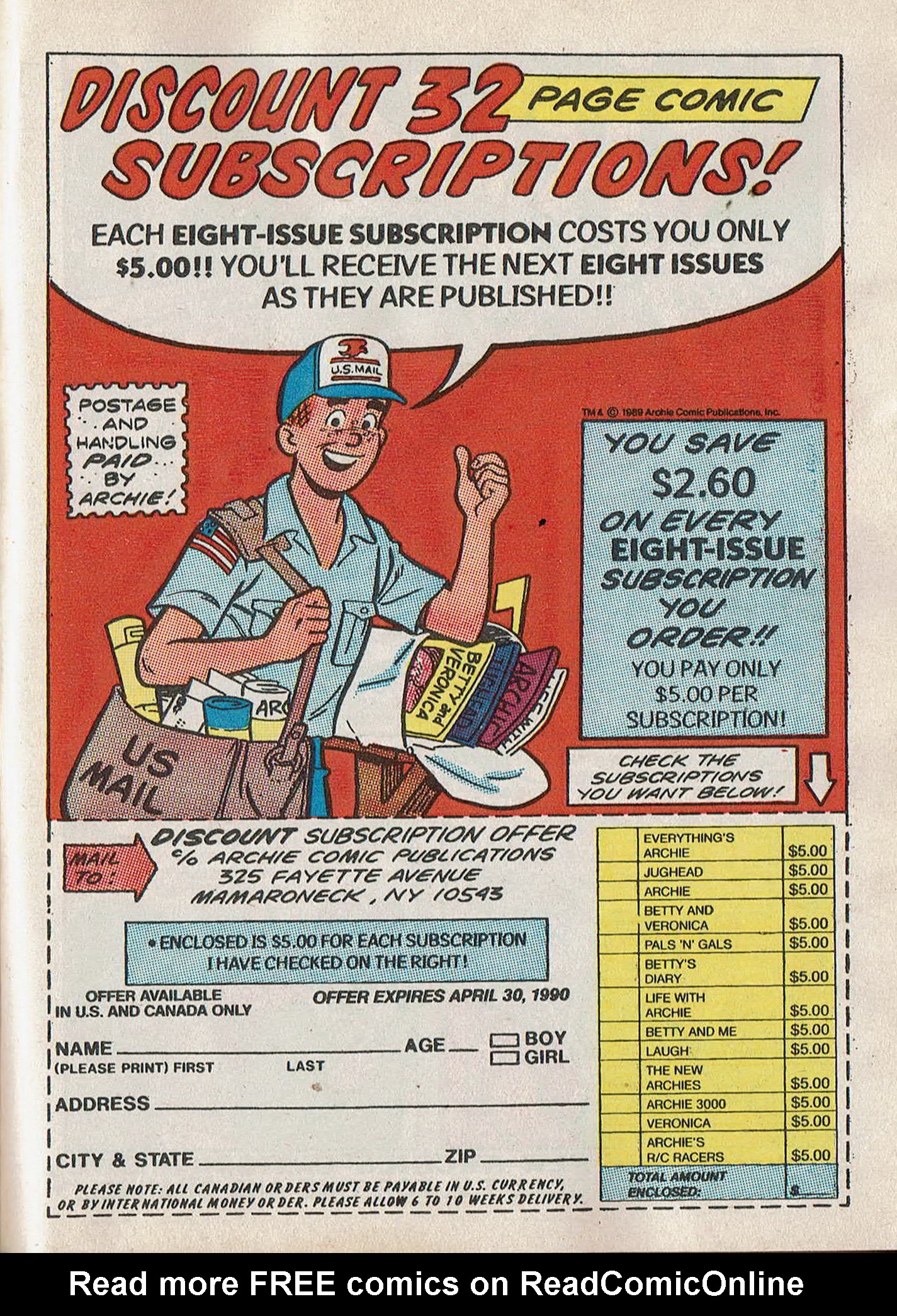 Read online Jughead Jones Comics Digest comic -  Issue #60 - 83