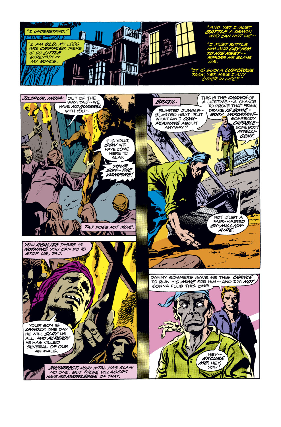 Read online Tomb of Dracula (1972) comic -  Issue #32 - 4