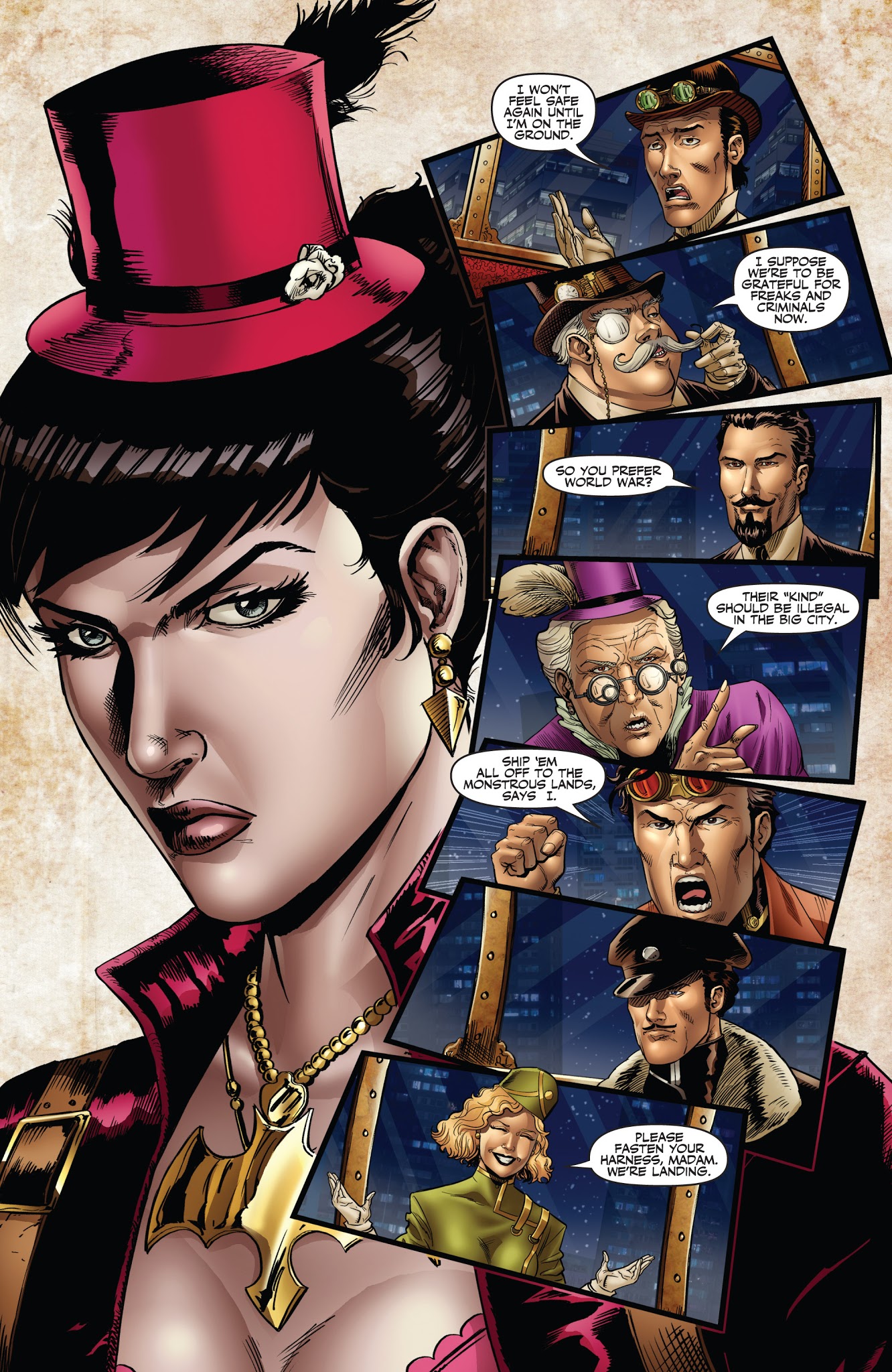 Read online Legenderry: Vampirella comic -  Issue #1 - 6