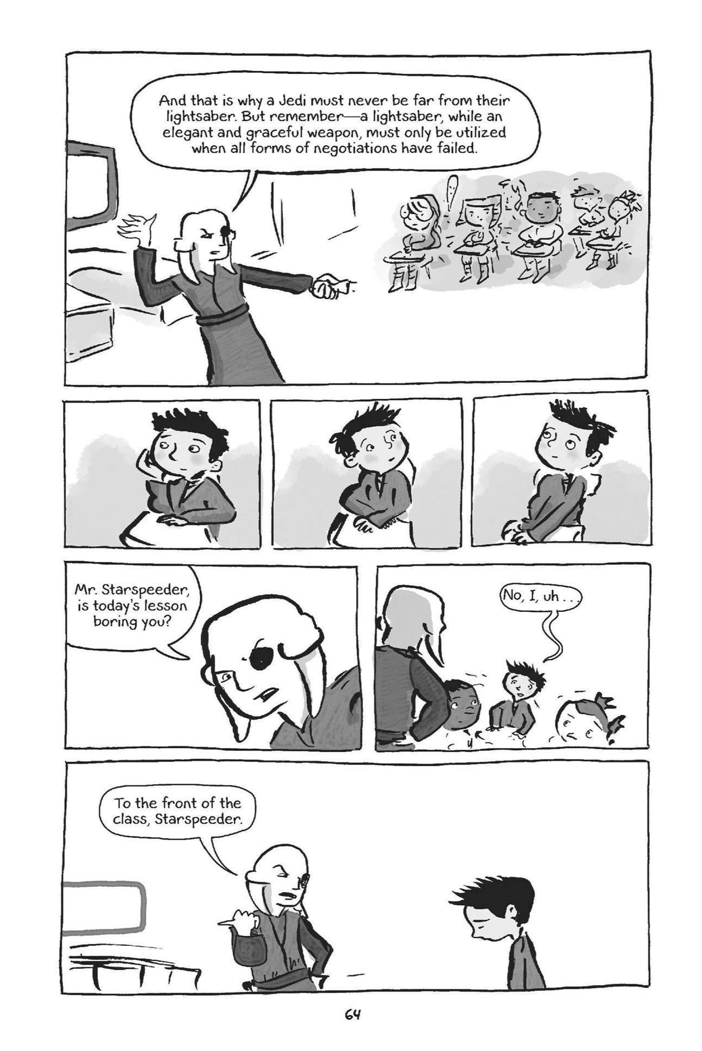 Read online Jedi Academy comic -  Issue # TPB 6 (Part 1) - 66