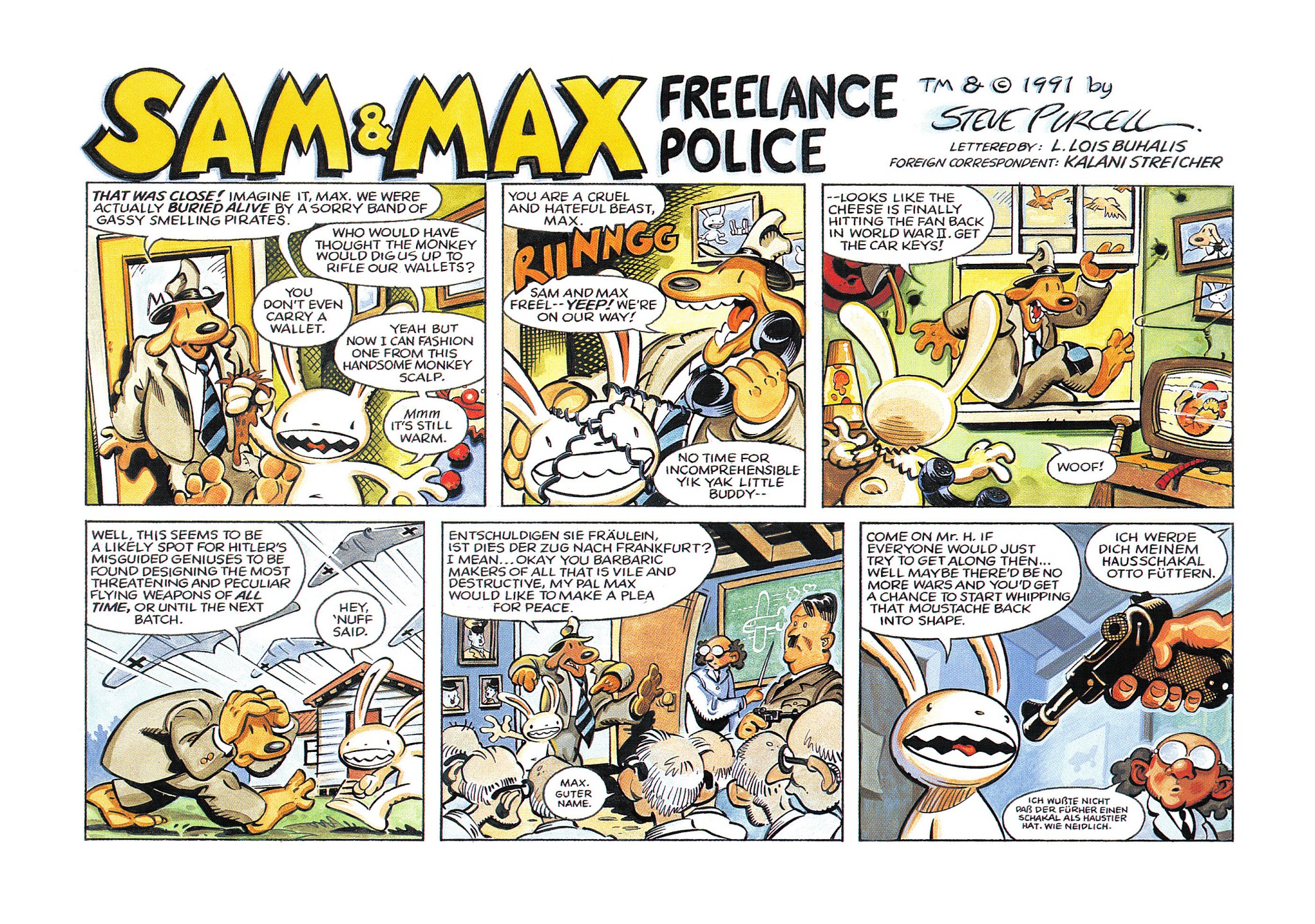 Read online Sam & Max Surfin' The Highway comic -  Issue # TPB - 157