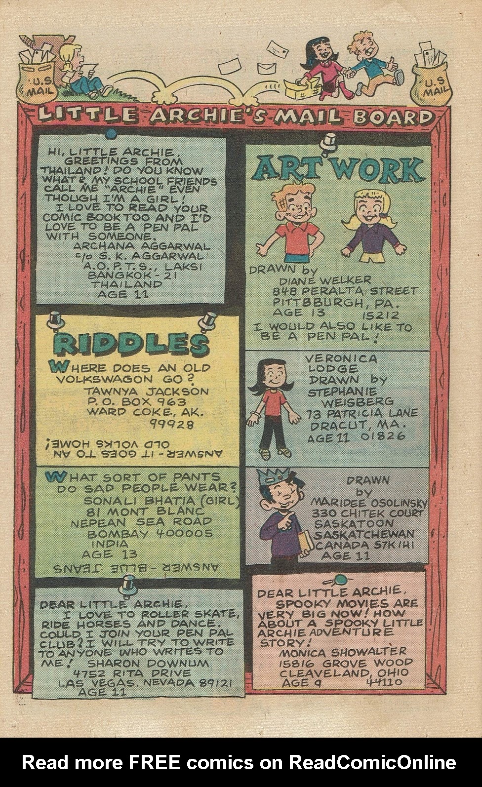 Read online The Adventures of Little Archie comic -  Issue #173 - 26