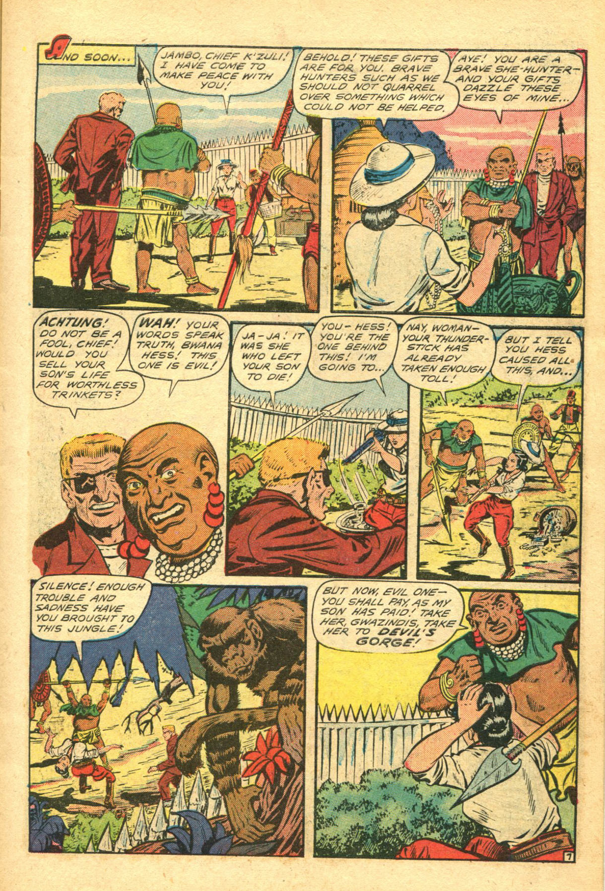 Read online Jumbo Comics comic -  Issue #132 - 9
