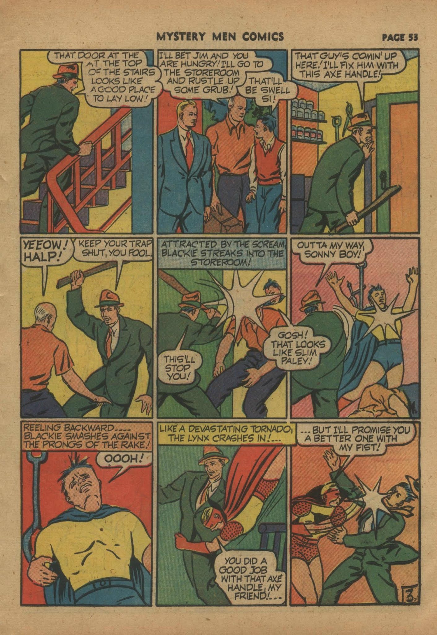 Read online Mystery Men Comics comic -  Issue #26 - 55