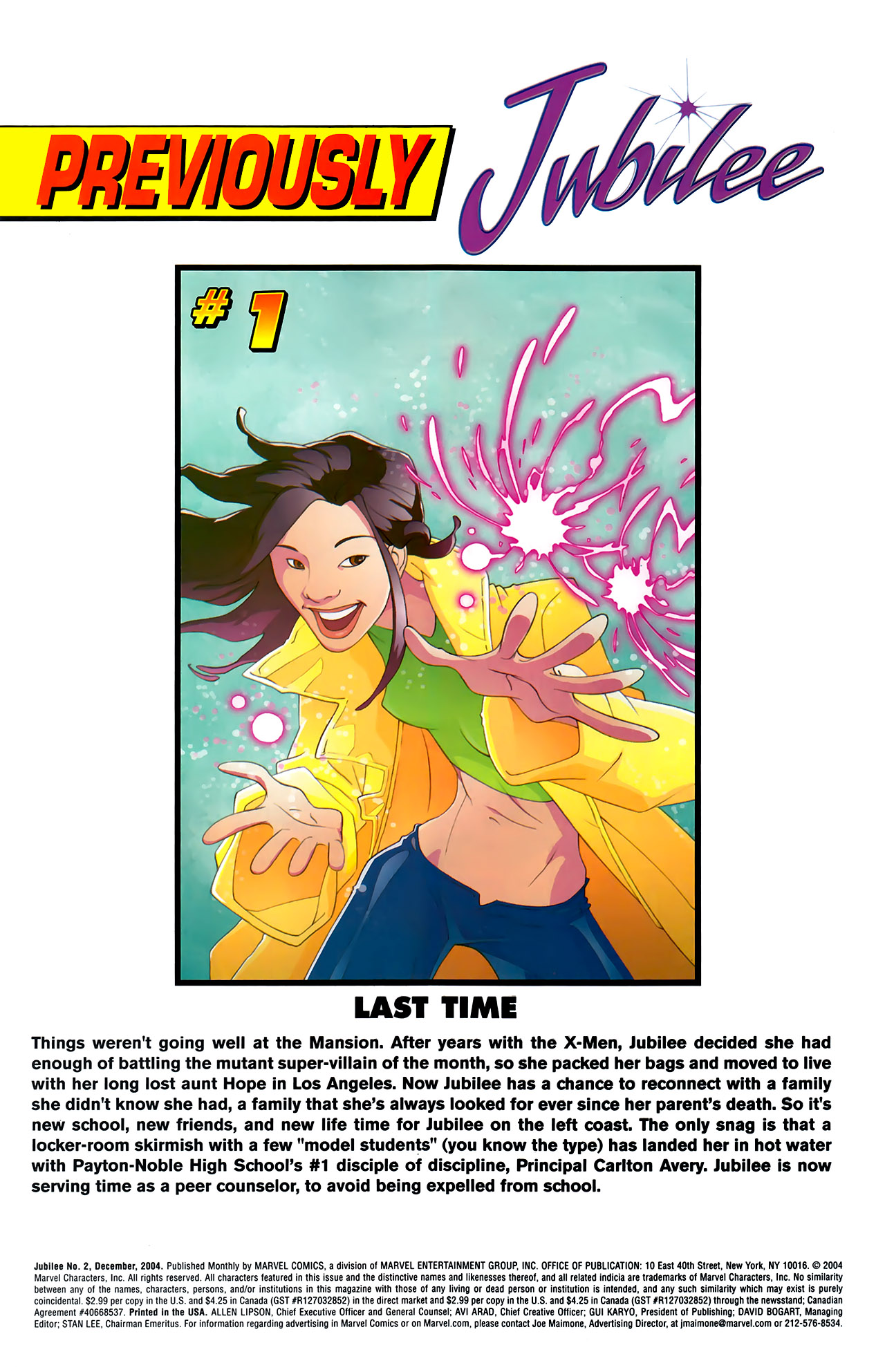 Read online Jubilee comic -  Issue #2 - 2