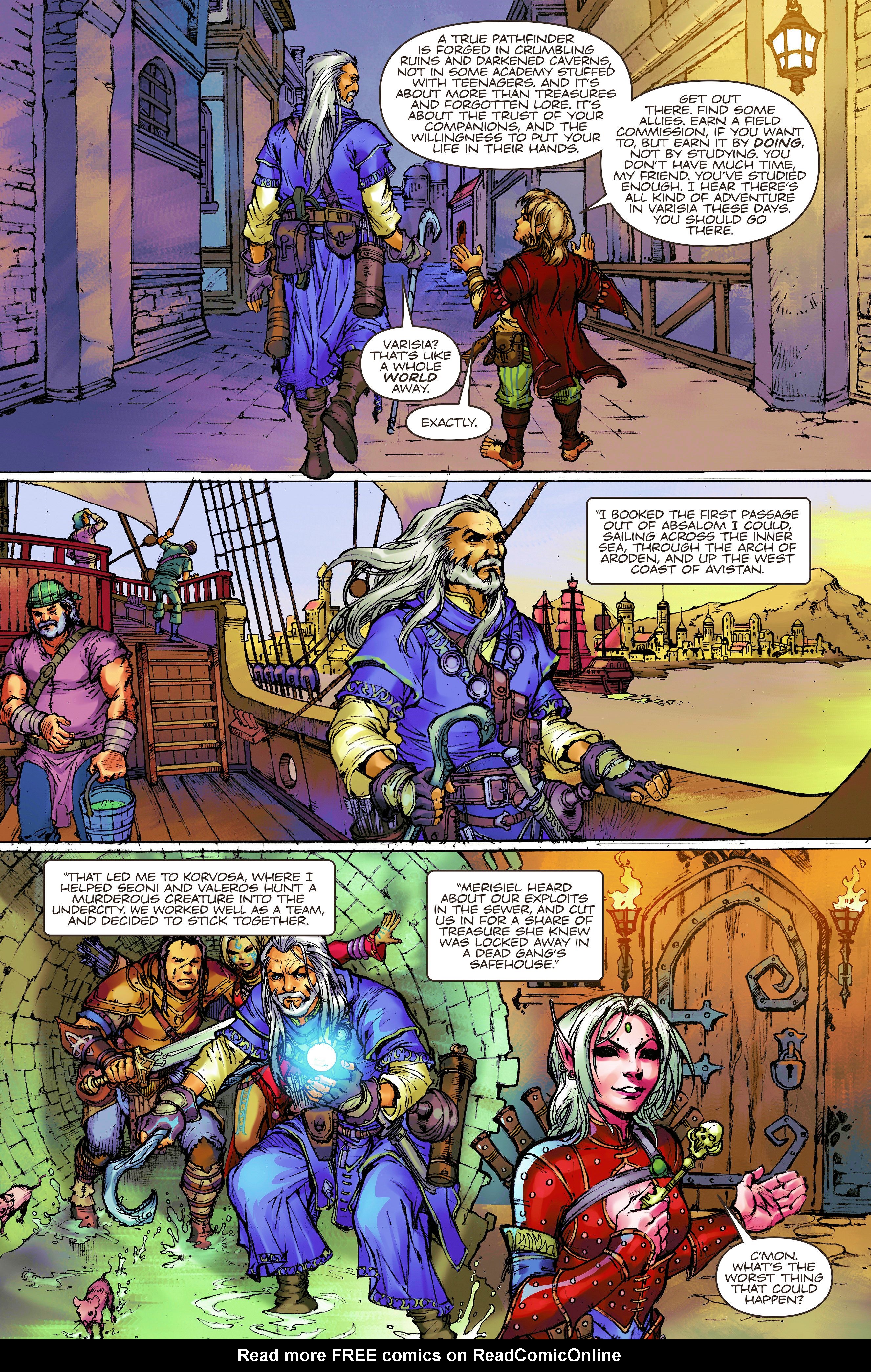 Read online Pathfinder: Origins comic -  Issue #6 - 17