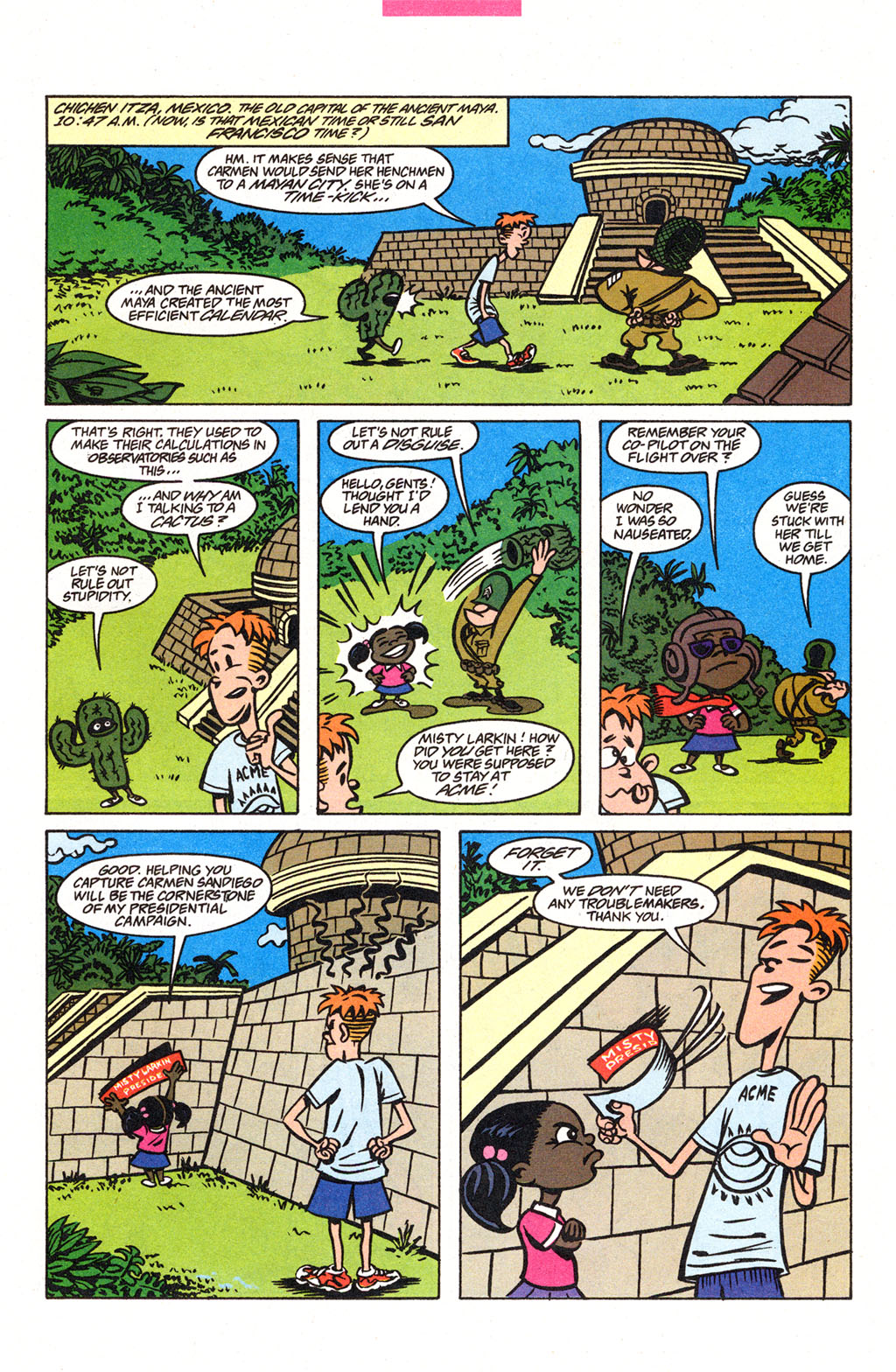 Read online Where In The World Is Carmen Sandiego? comic -  Issue #3 - 12