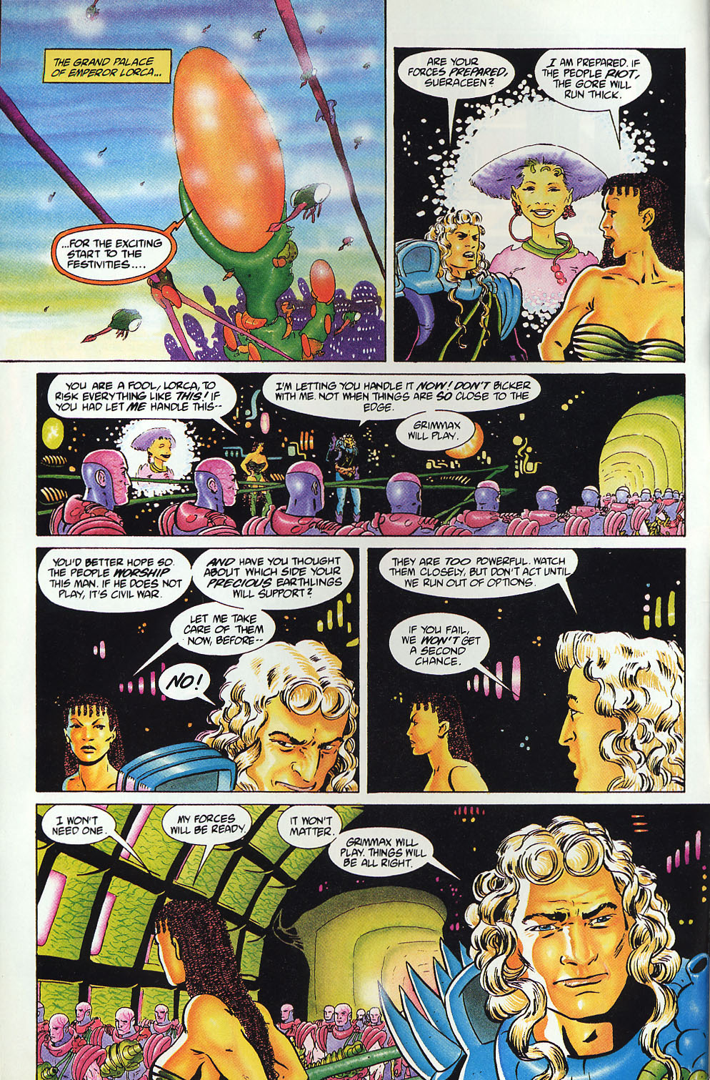 Read online Warriors of Plasm comic -  Issue #9 - 3
