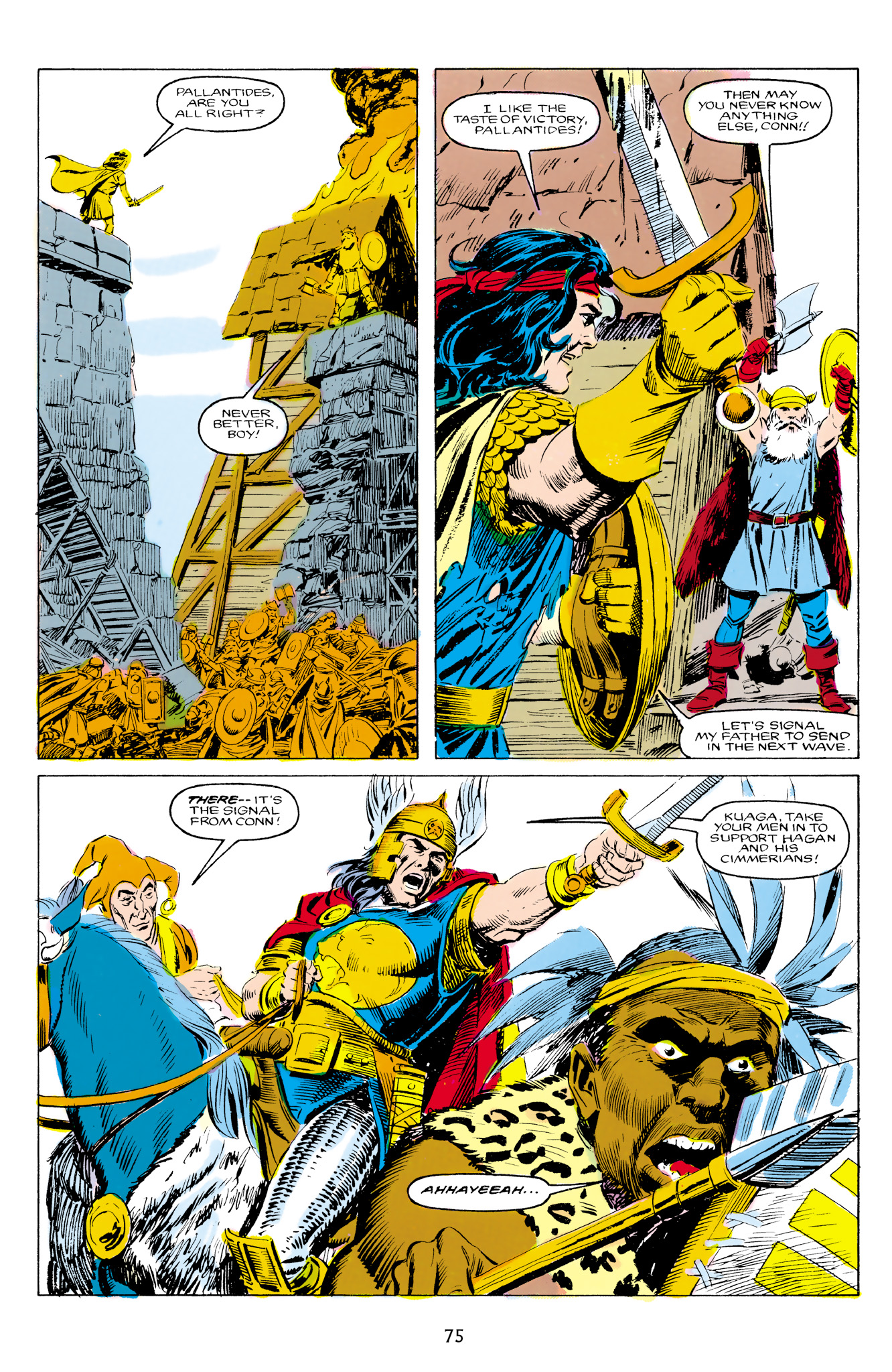 Read online The Chronicles of King Conan comic -  Issue # TPB 8 (Part 1) - 74