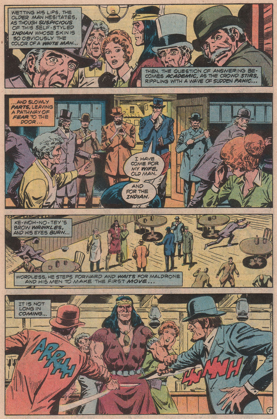 Read online Weird Western Tales (1972) comic -  Issue #60 - 11
