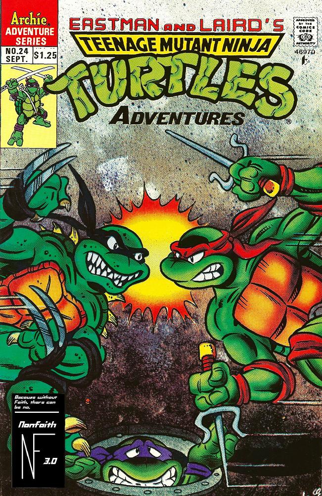 Read online Teenage Mutant Ninja Turtles Adventures (1989) comic -  Issue #24 - 1
