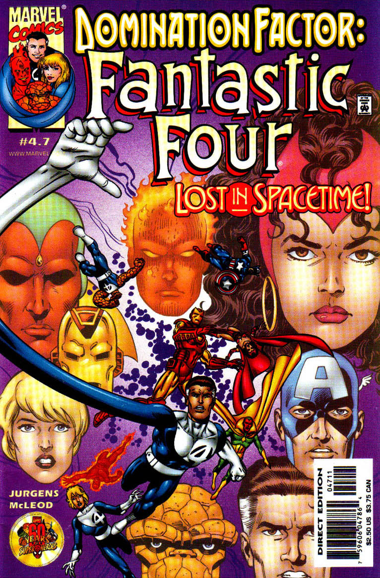 Read online Domination Factor: Fantastic Four comic -  Issue #4 - 1