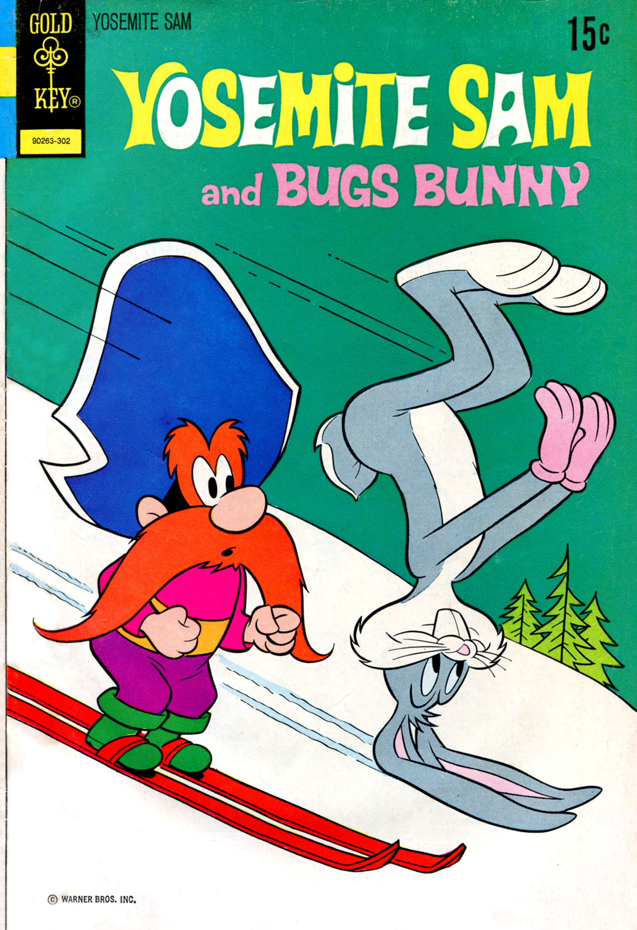 Read online Yosemite Sam and Bugs Bunny comic -  Issue #12 - 1