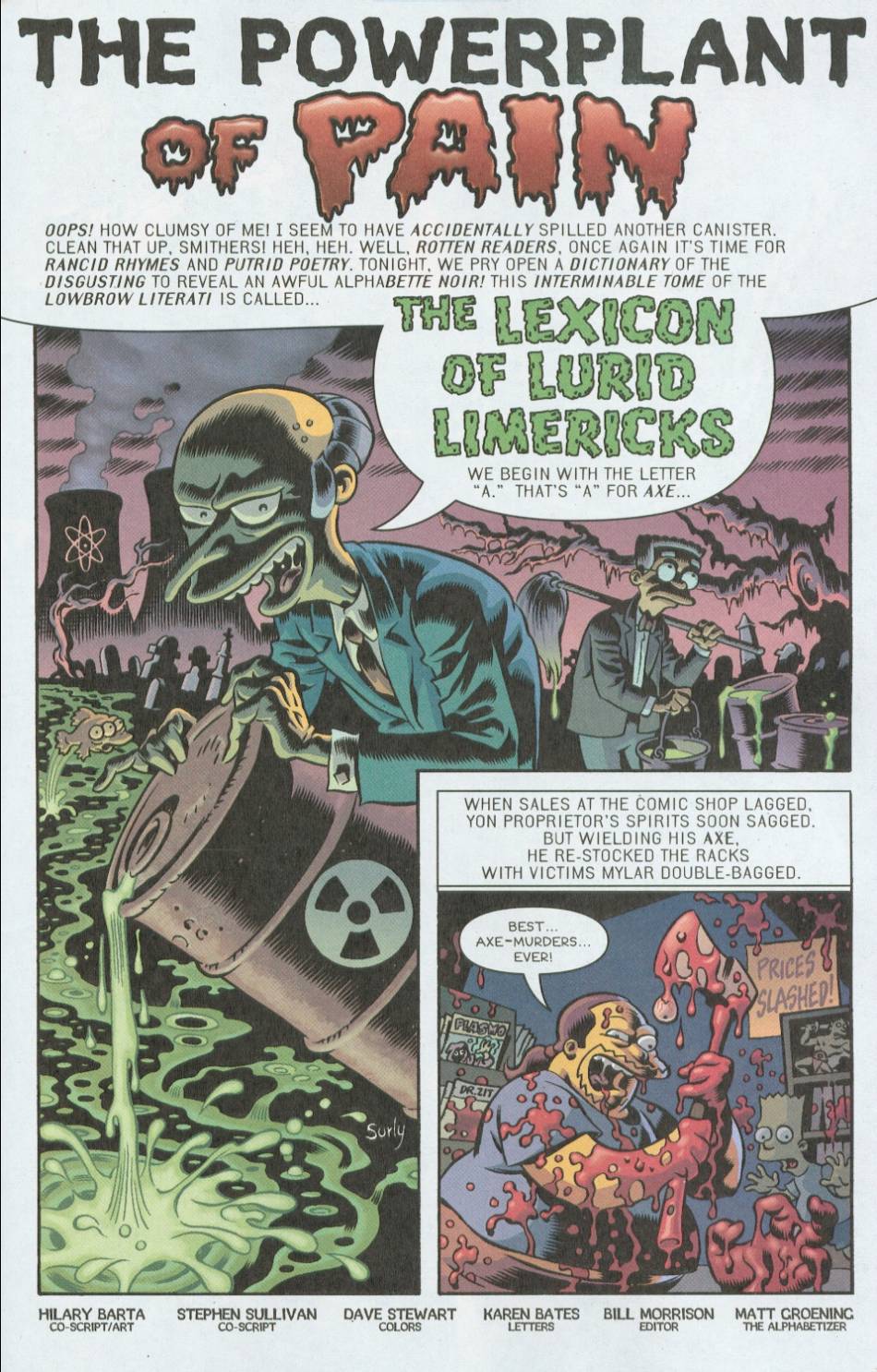 Read online Treehouse of Horror comic -  Issue #8 - 32