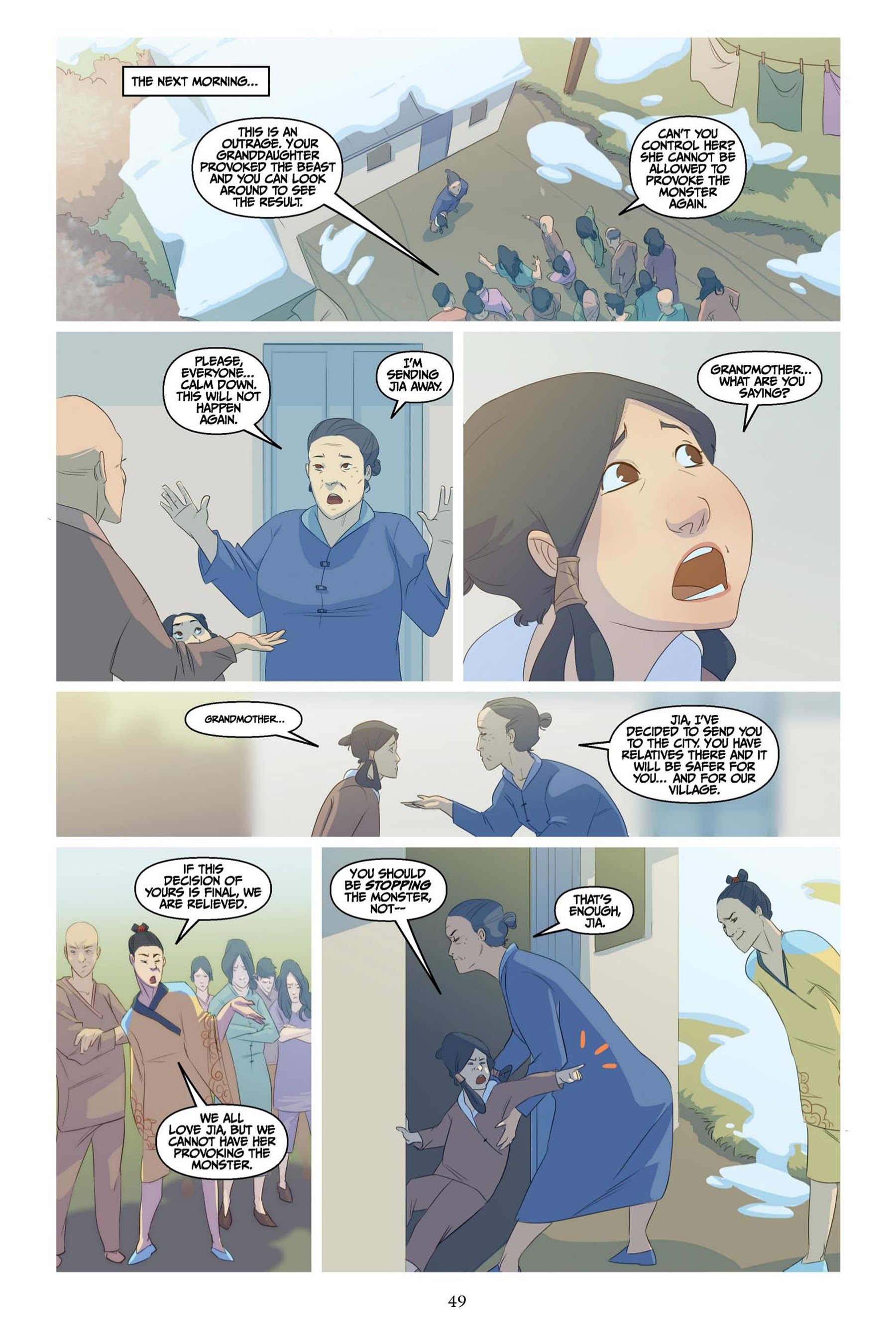 Read online Jia and the Nian Monster comic -  Issue # TPB - 50