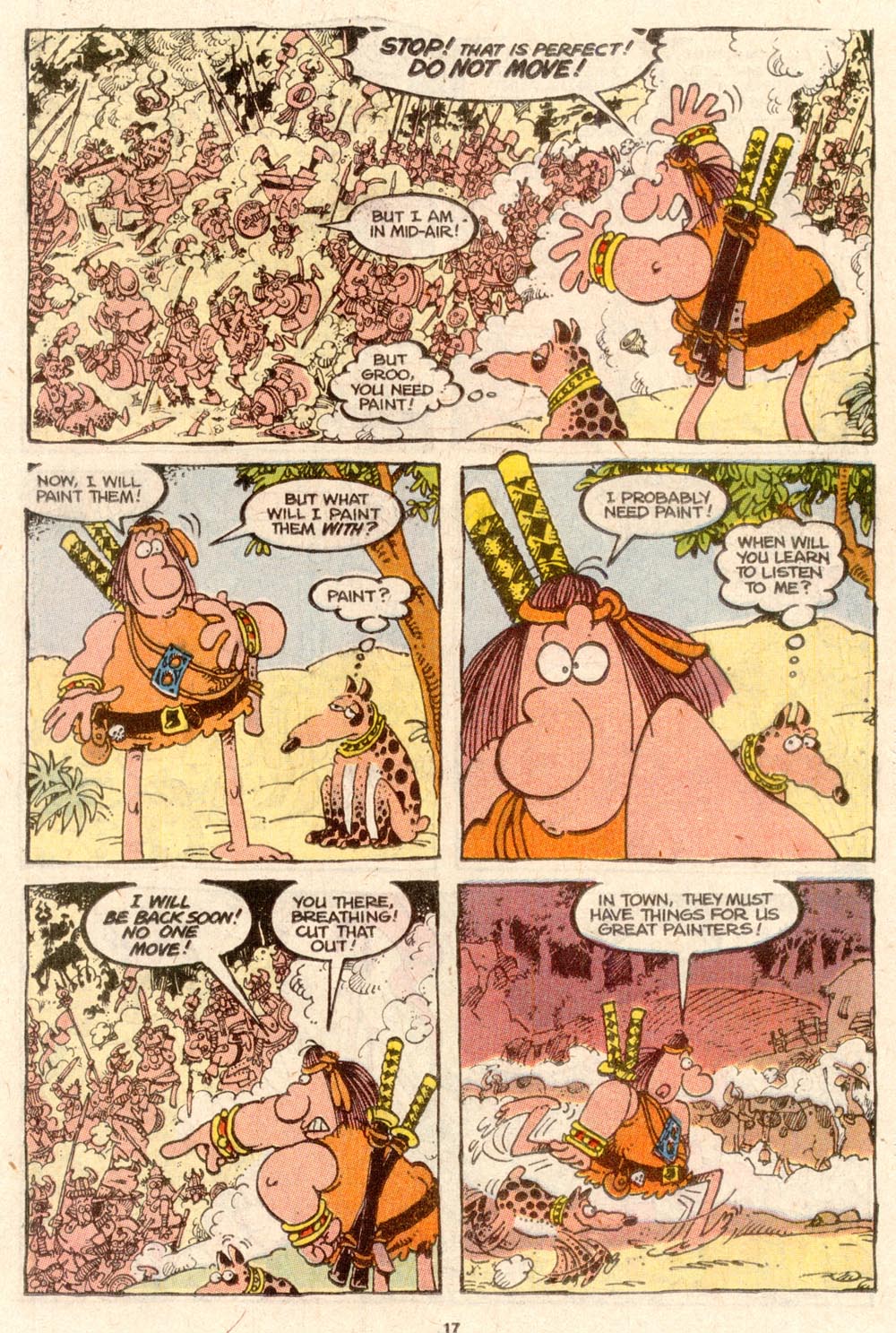 Read online Sergio Aragonés Groo the Wanderer comic -  Issue #64 - 13