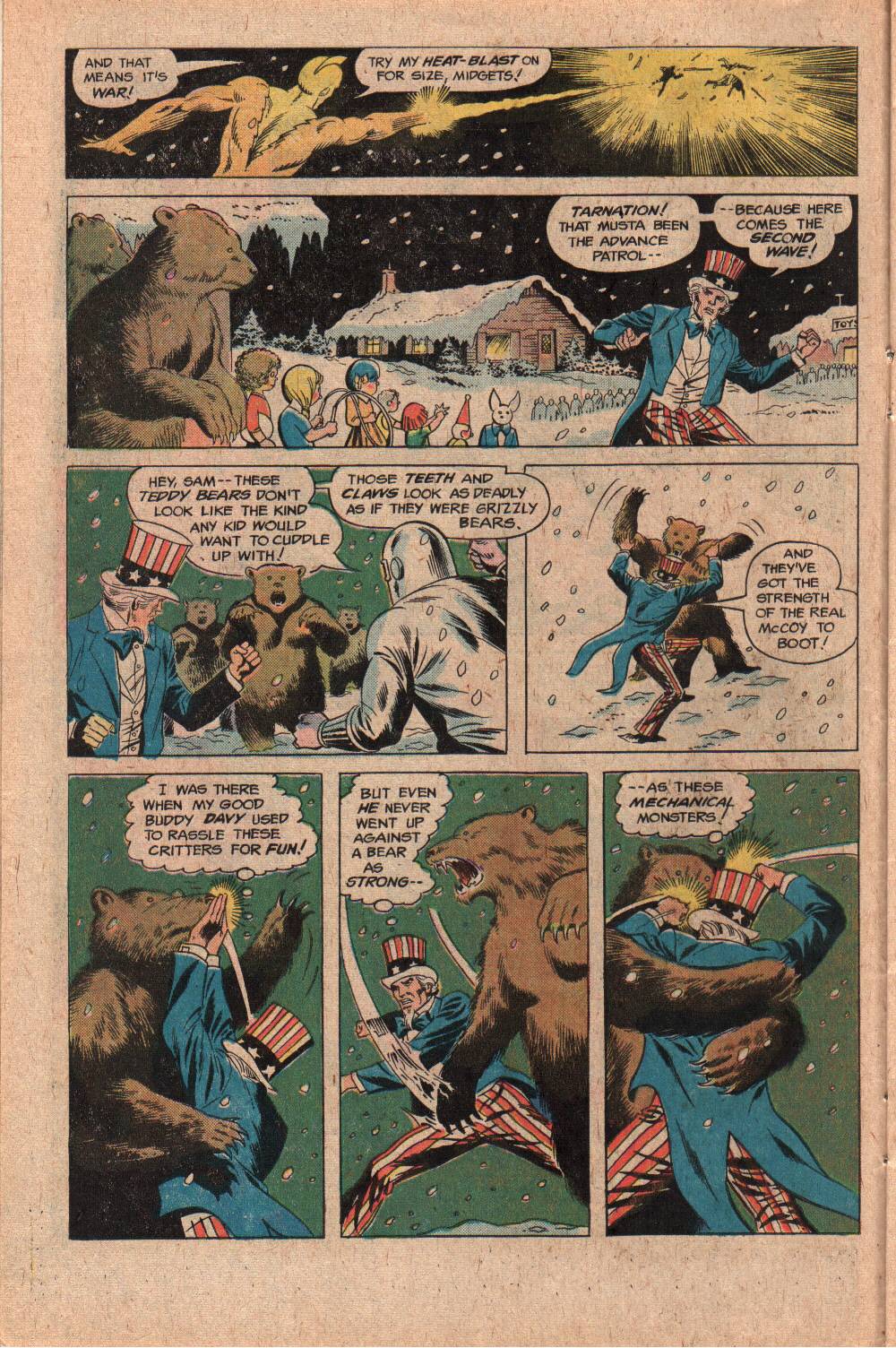 Read online Freedom Fighters (1976) comic -  Issue #7 - 10