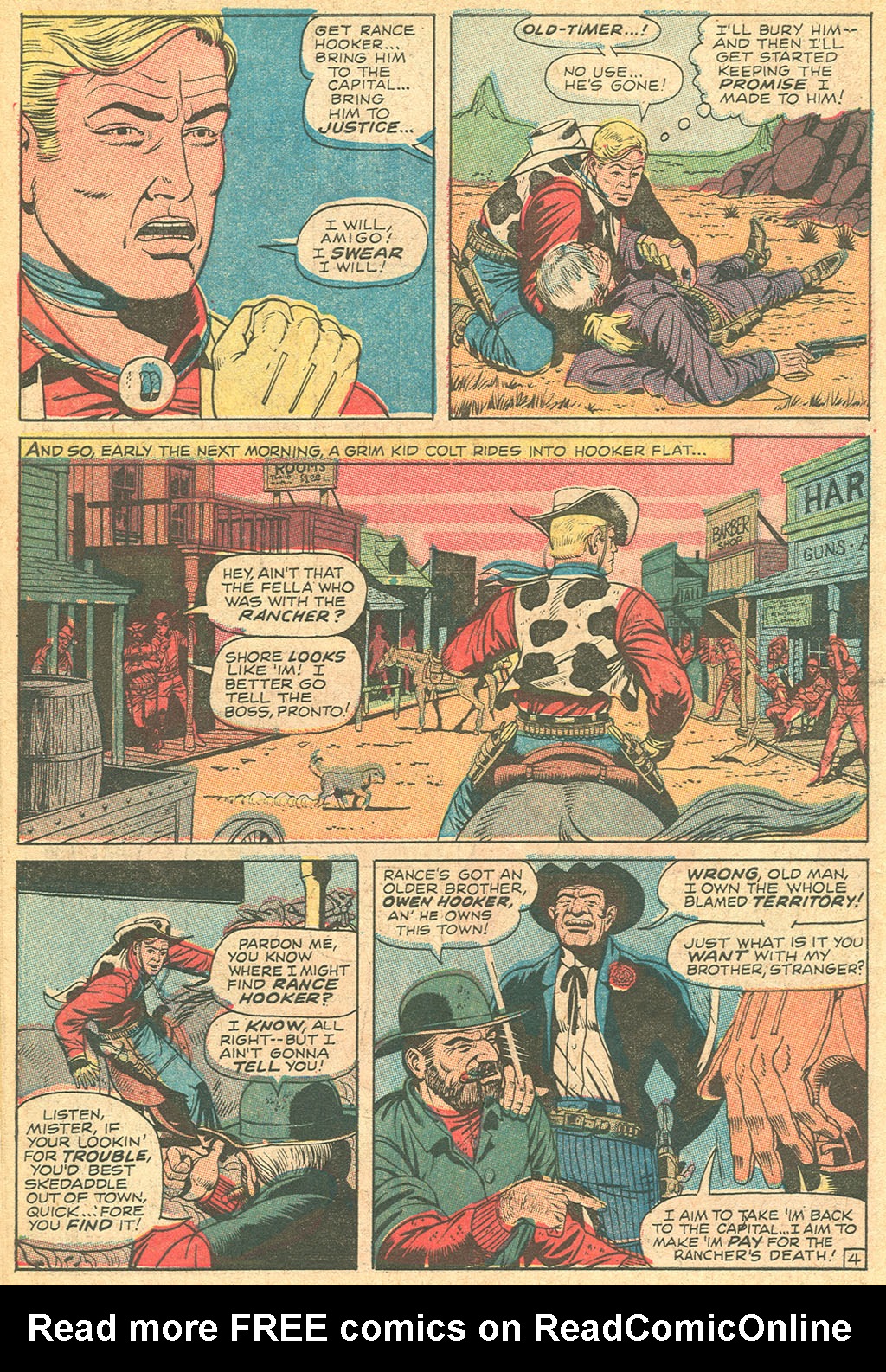 Read online Kid Colt Outlaw comic -  Issue #134 - 6