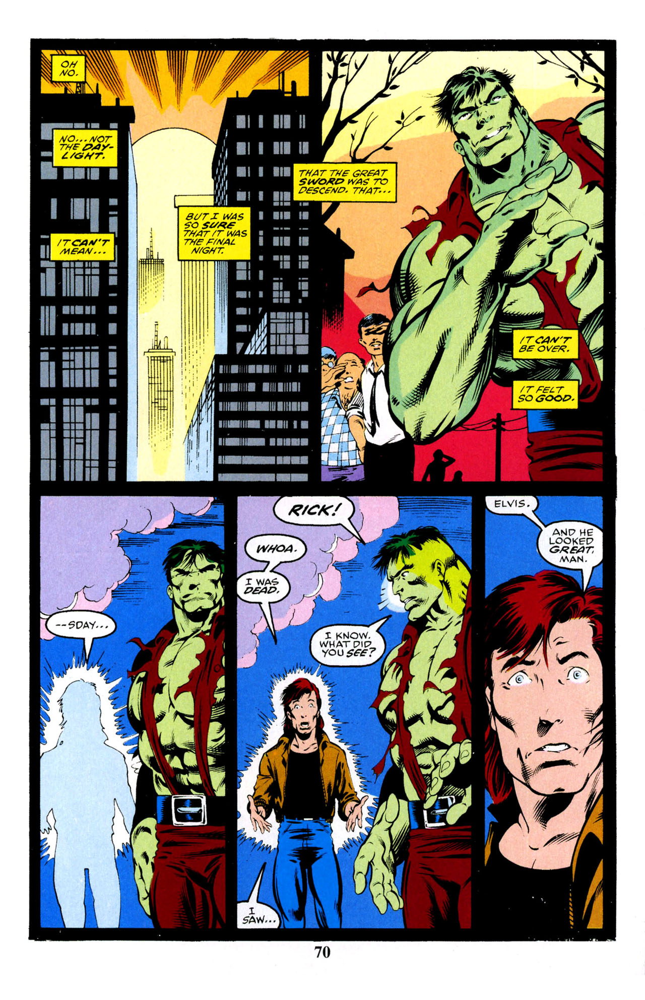 Read online Hulk Visionaries: Peter David comic -  Issue # TPB 7 - 70