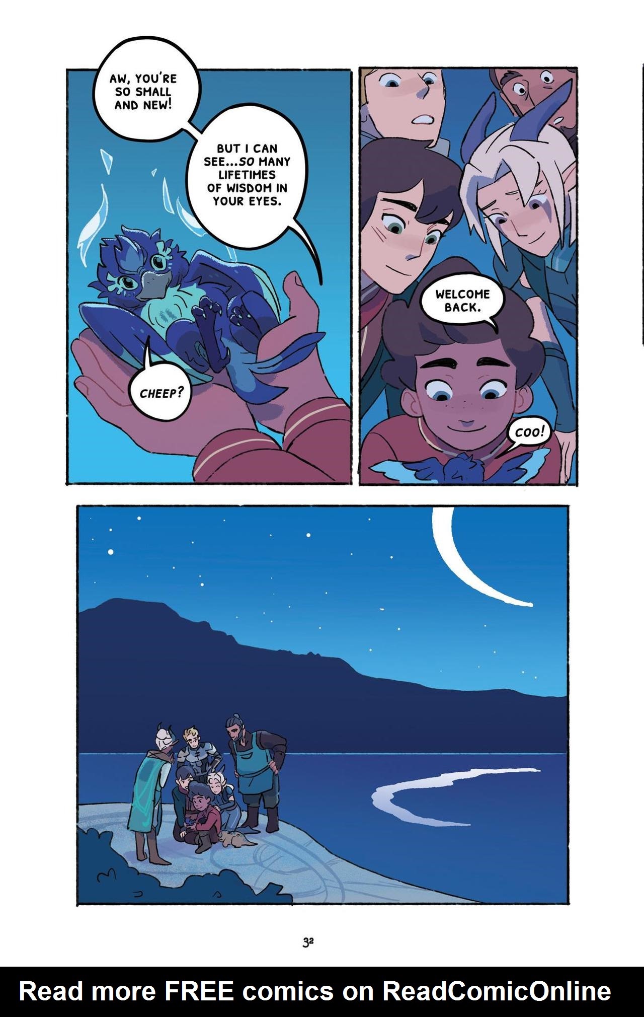 Read online Through the Moon: The Dragon Prince Graphic Novel comic -  Issue # TPB - 36