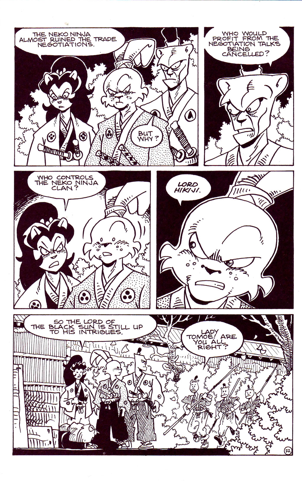 Read online Usagi Yojimbo (1996) comic -  Issue #91 - 24
