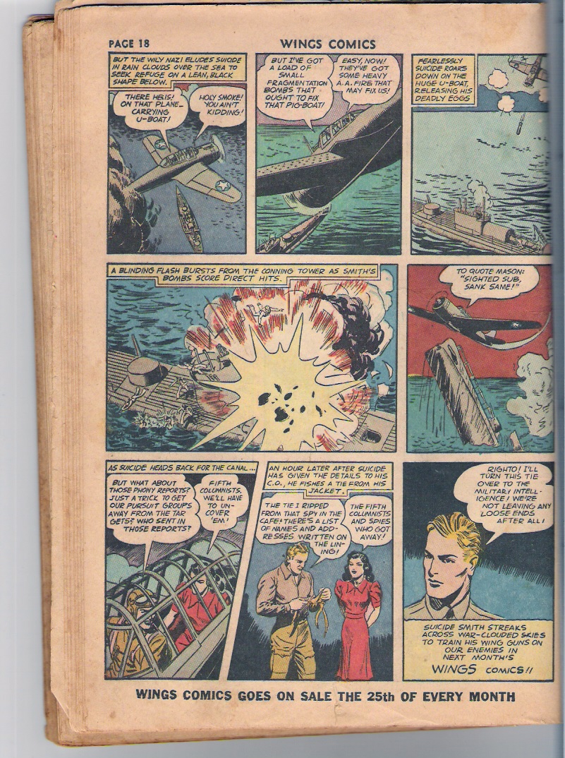 Read online Wings Comics comic -  Issue #27 - 20