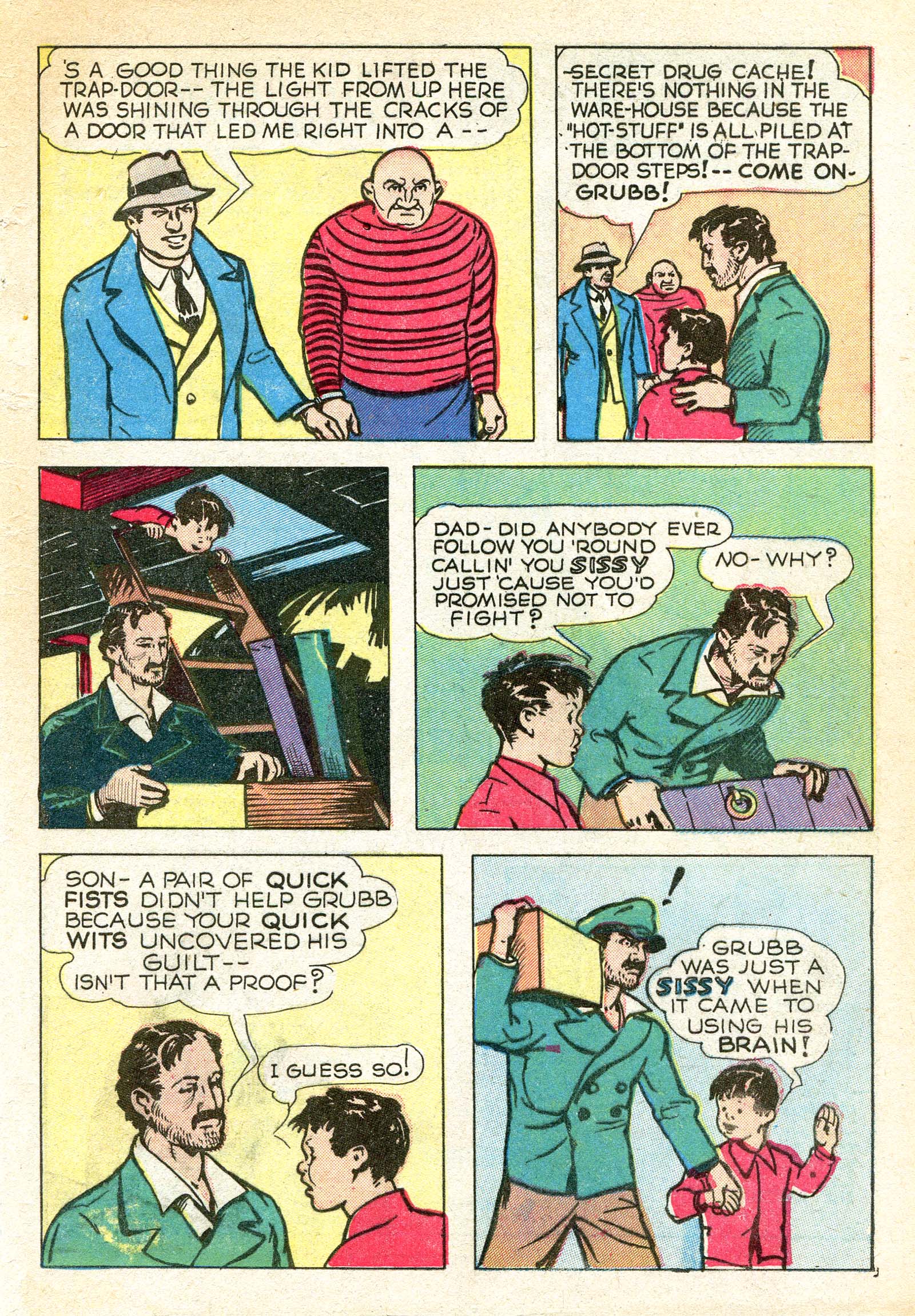 Read online Keen Detective Funnies comic -  Issue #6 - 49