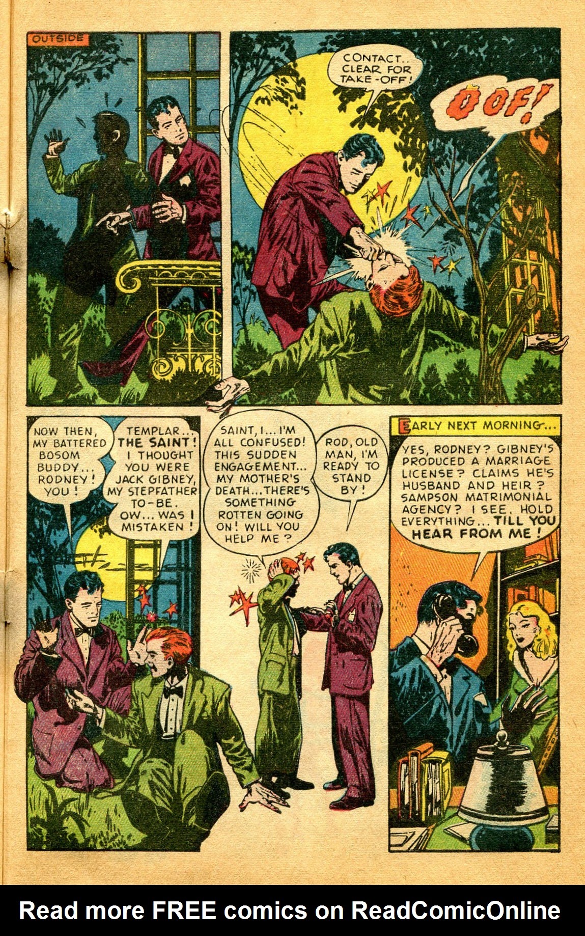 Read online The Saint (1947) comic -  Issue #3 - 29