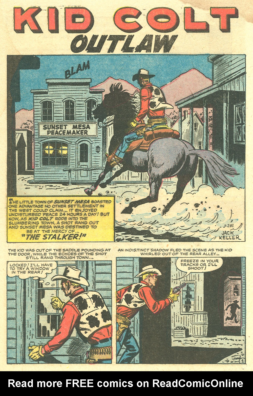 Read online Kid Colt Outlaw comic -  Issue #61 - 28