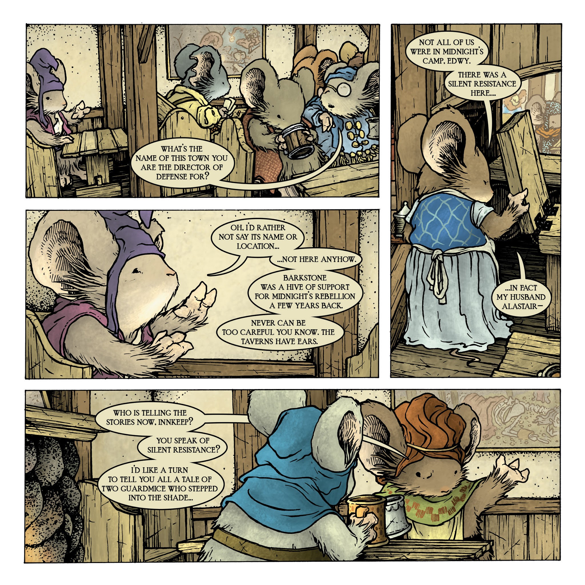 Read online Mouse Guard: Legends of the Guard Volume Two comic -  Issue # TPB - 52