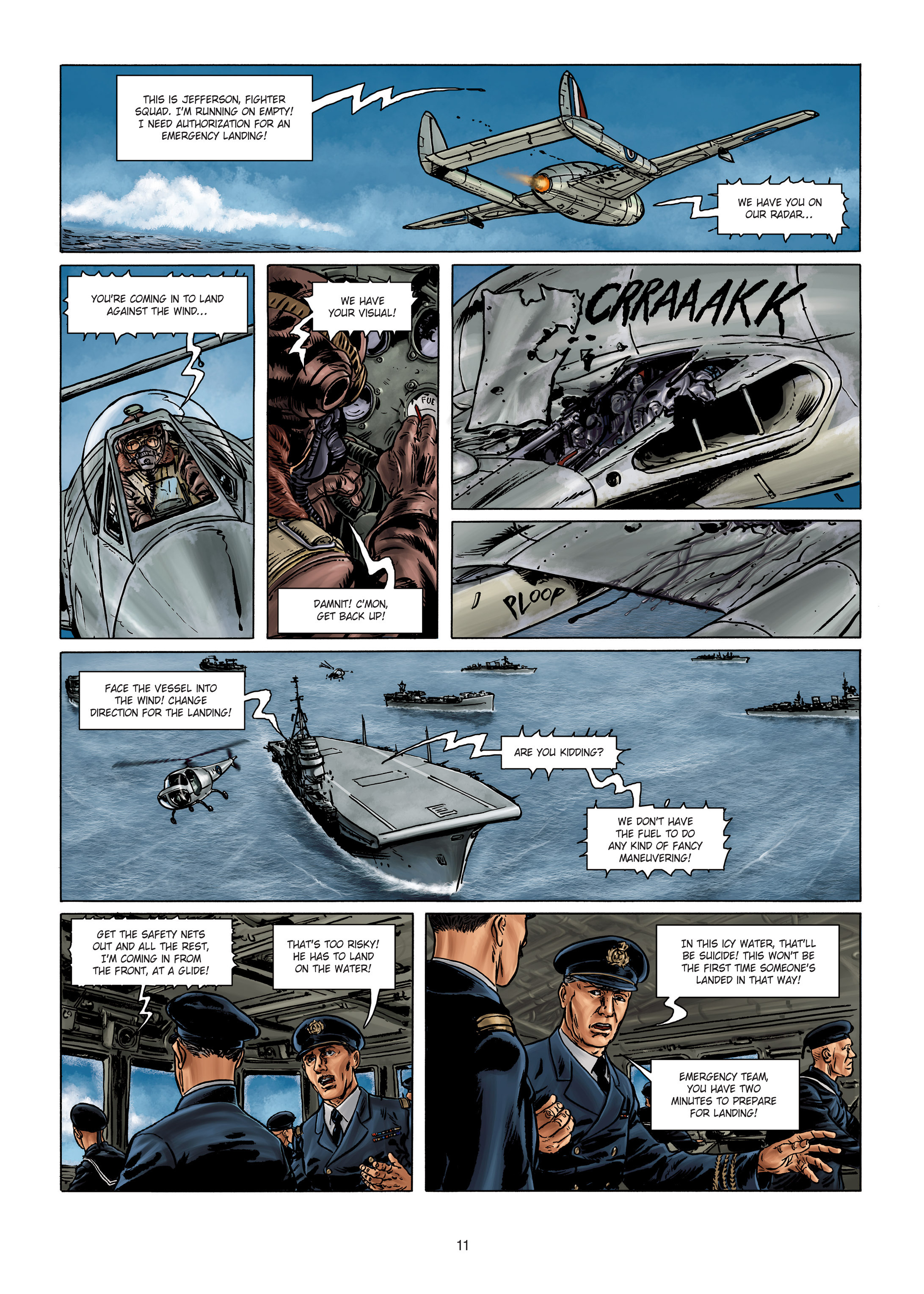 Read online Wunderwaffen comic -  Issue #7 - 11