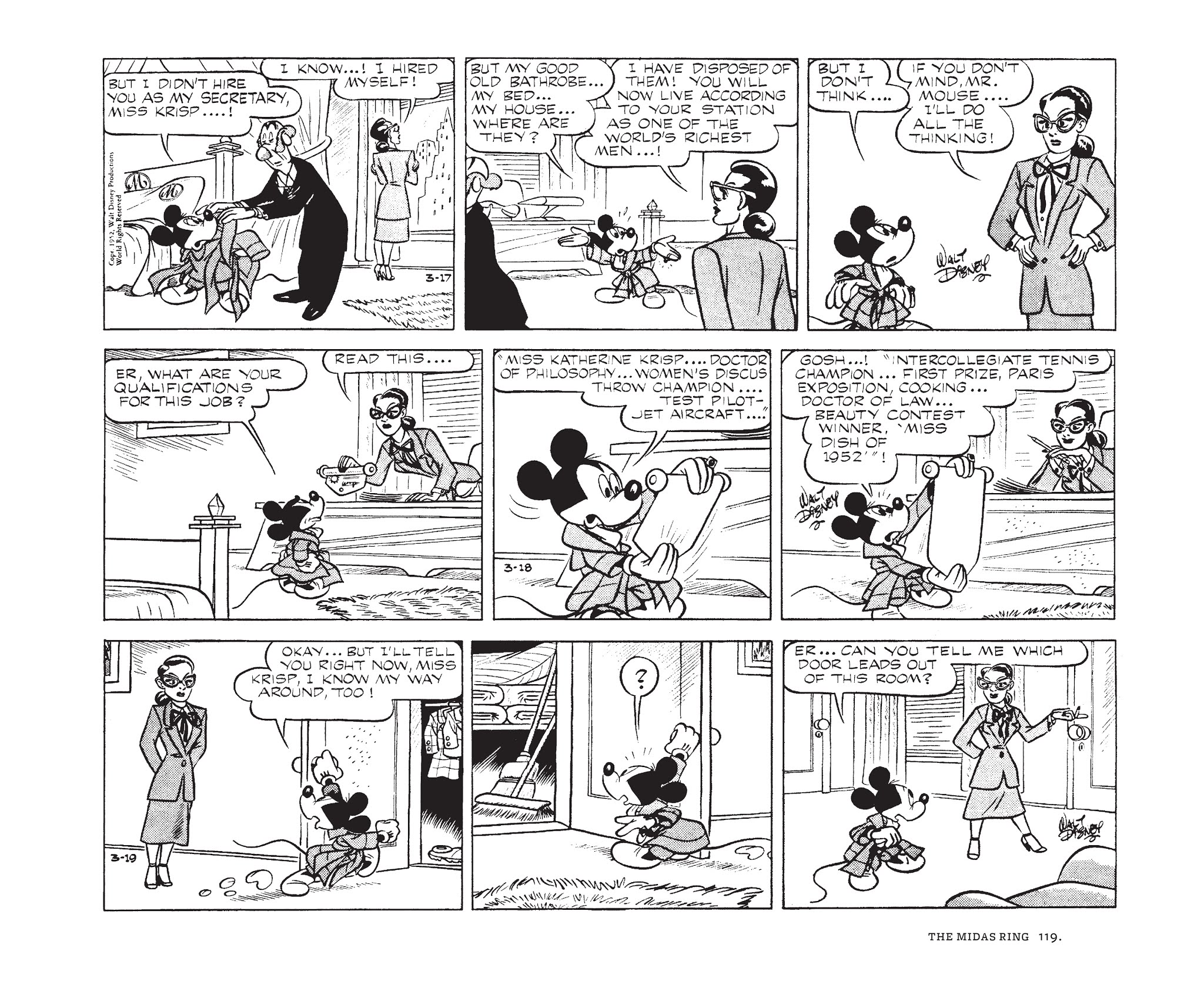 Read online Walt Disney's Mickey Mouse by Floyd Gottfredson comic -  Issue # TPB 11 (Part 2) - 19