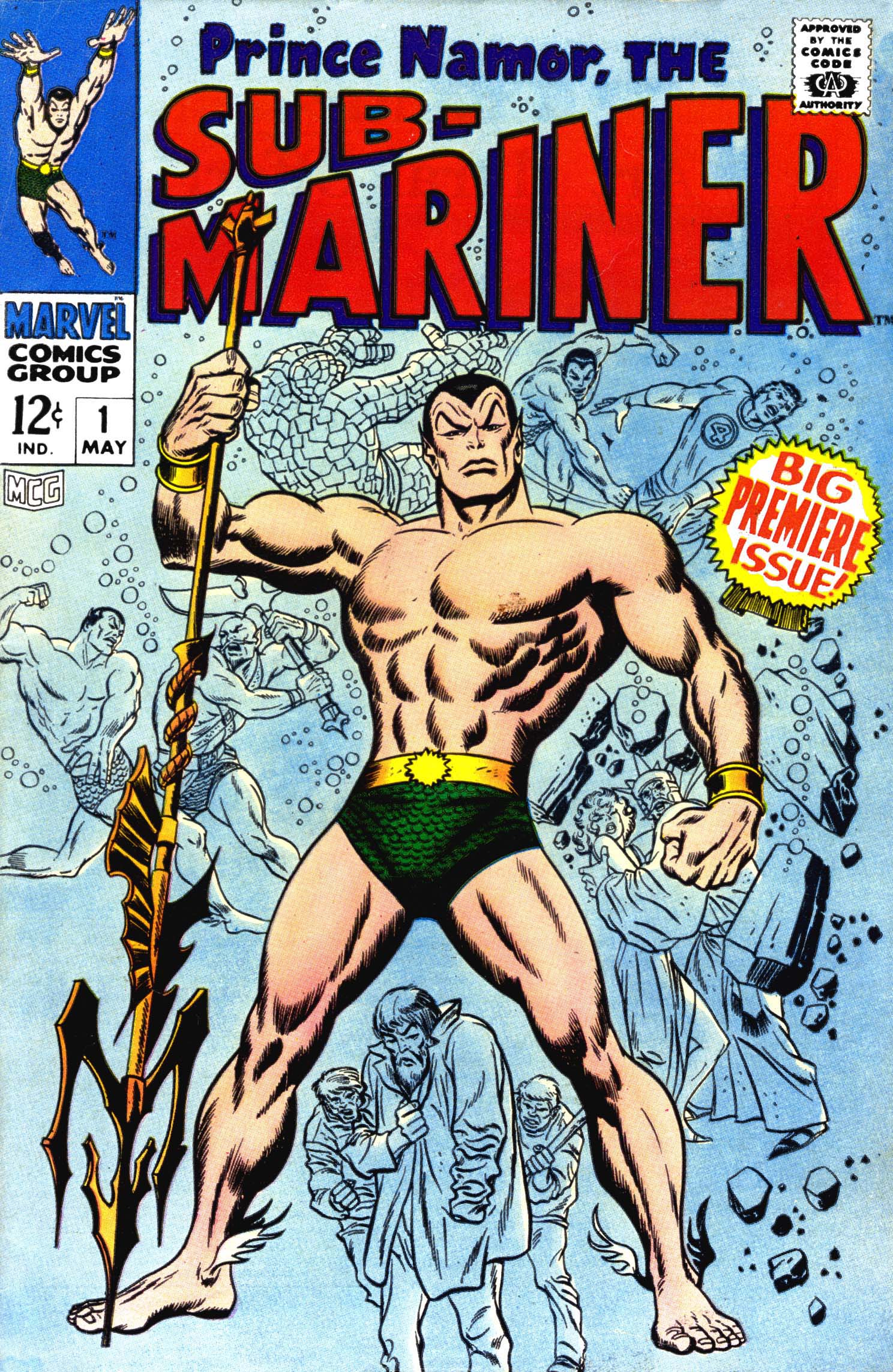 Read online The Sub-Mariner comic -  Issue #1 - 1