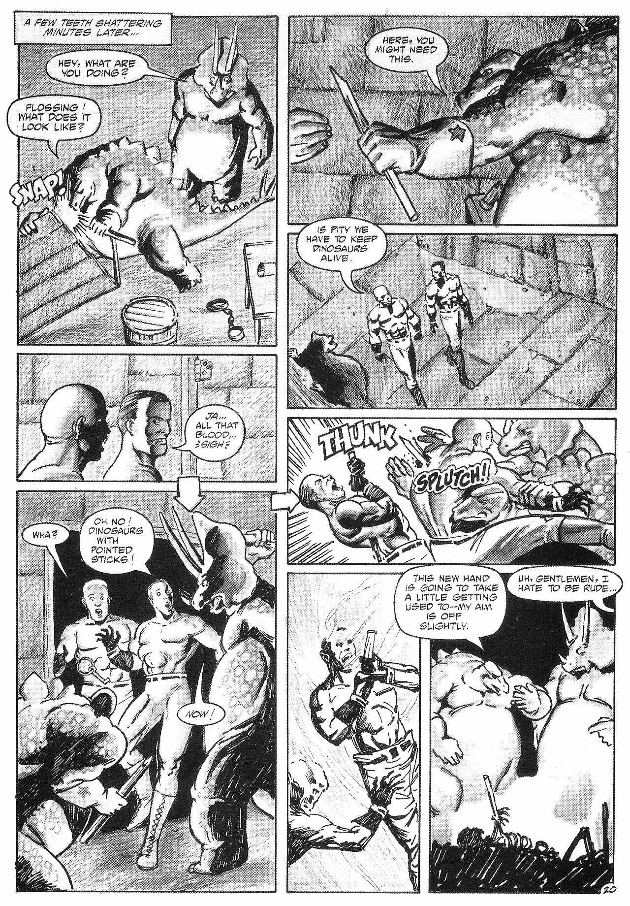Read online Dinosaurs For Hire (1988) comic -  Issue #3 - 22