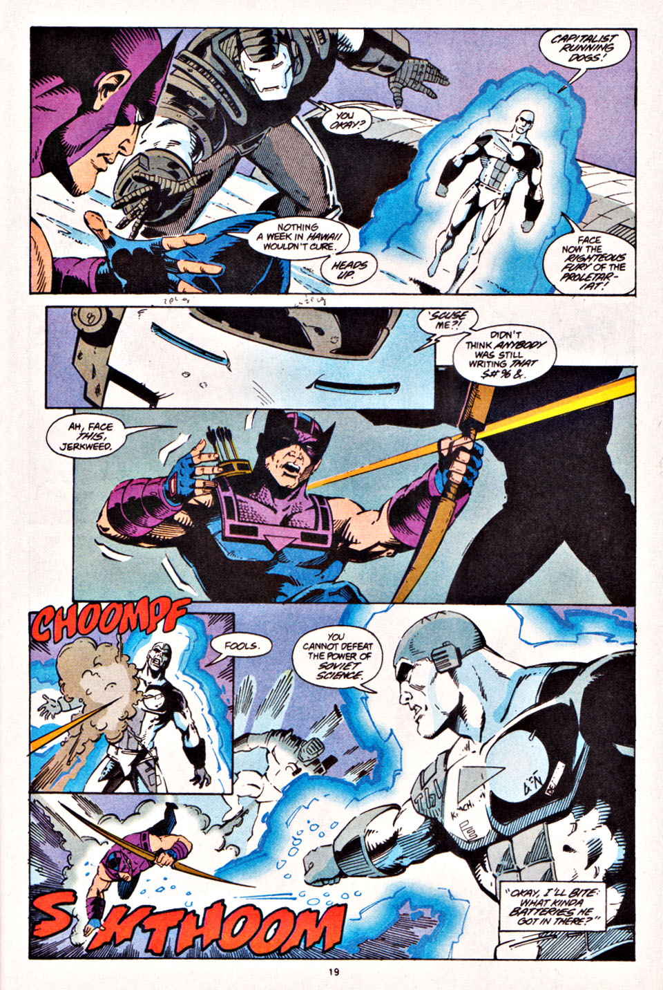 Read online War Machine (1994) comic -  Issue #7 - 16