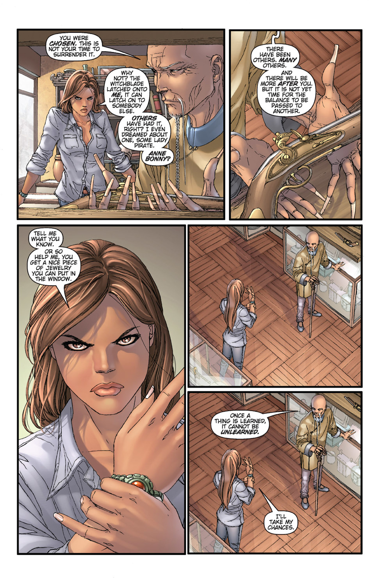 Read online Witchblade (1995) comic -  Issue #92 - 6