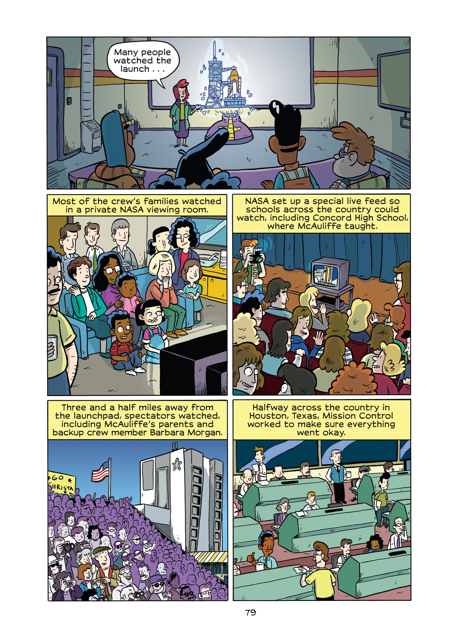 Read online History Comics comic -  Issue # The Challenger Disaster: Tragedy in the Skies - 85