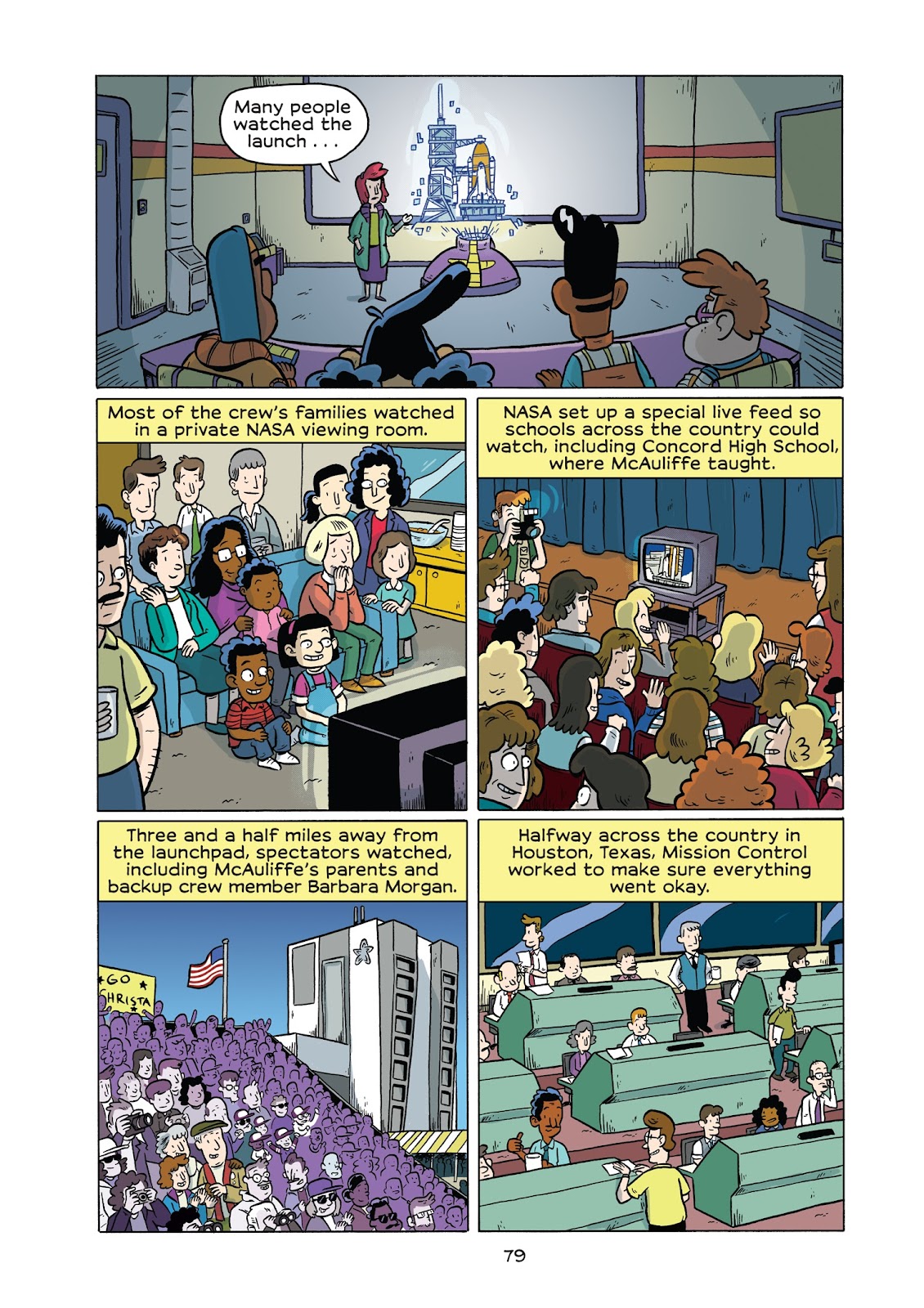 History Comics: The Challenger Disaster: Tragedy in the Skies issue TPB - Page 85