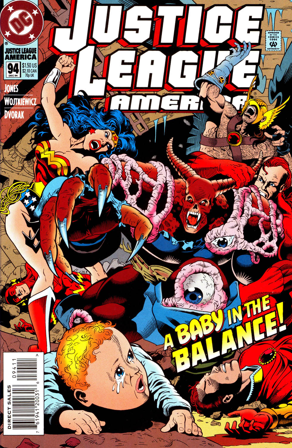 Read online Justice League America comic -  Issue #94 - 1