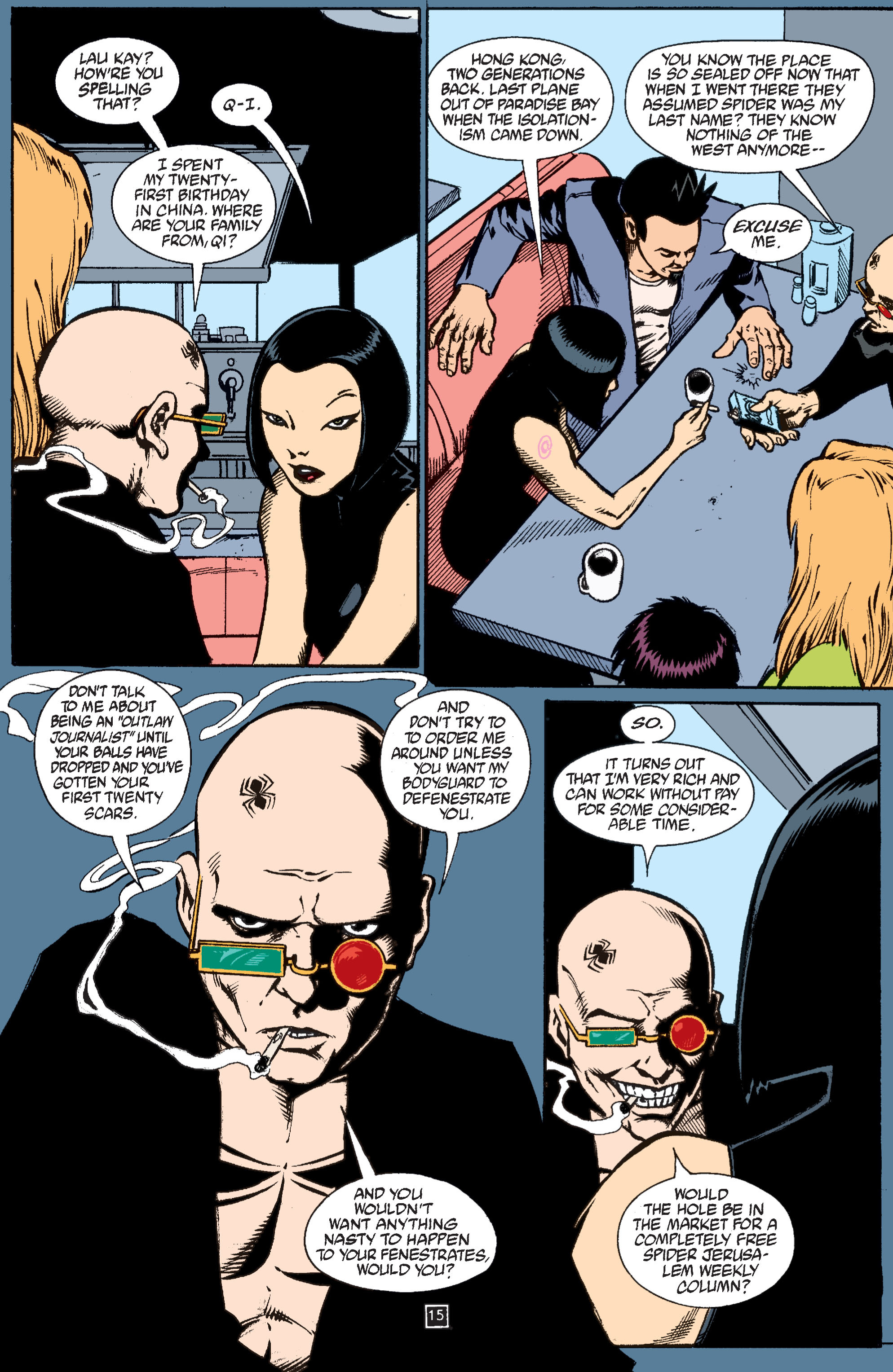 Read online Transmetropolitan comic -  Issue #37 - 16