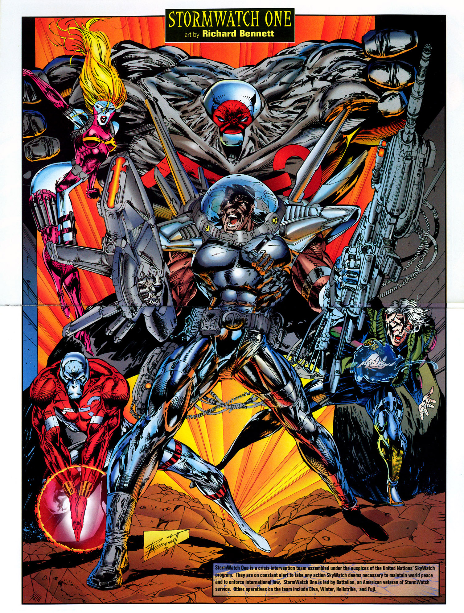Read online Stormwatch Sourcebook comic -  Issue # Full - 4