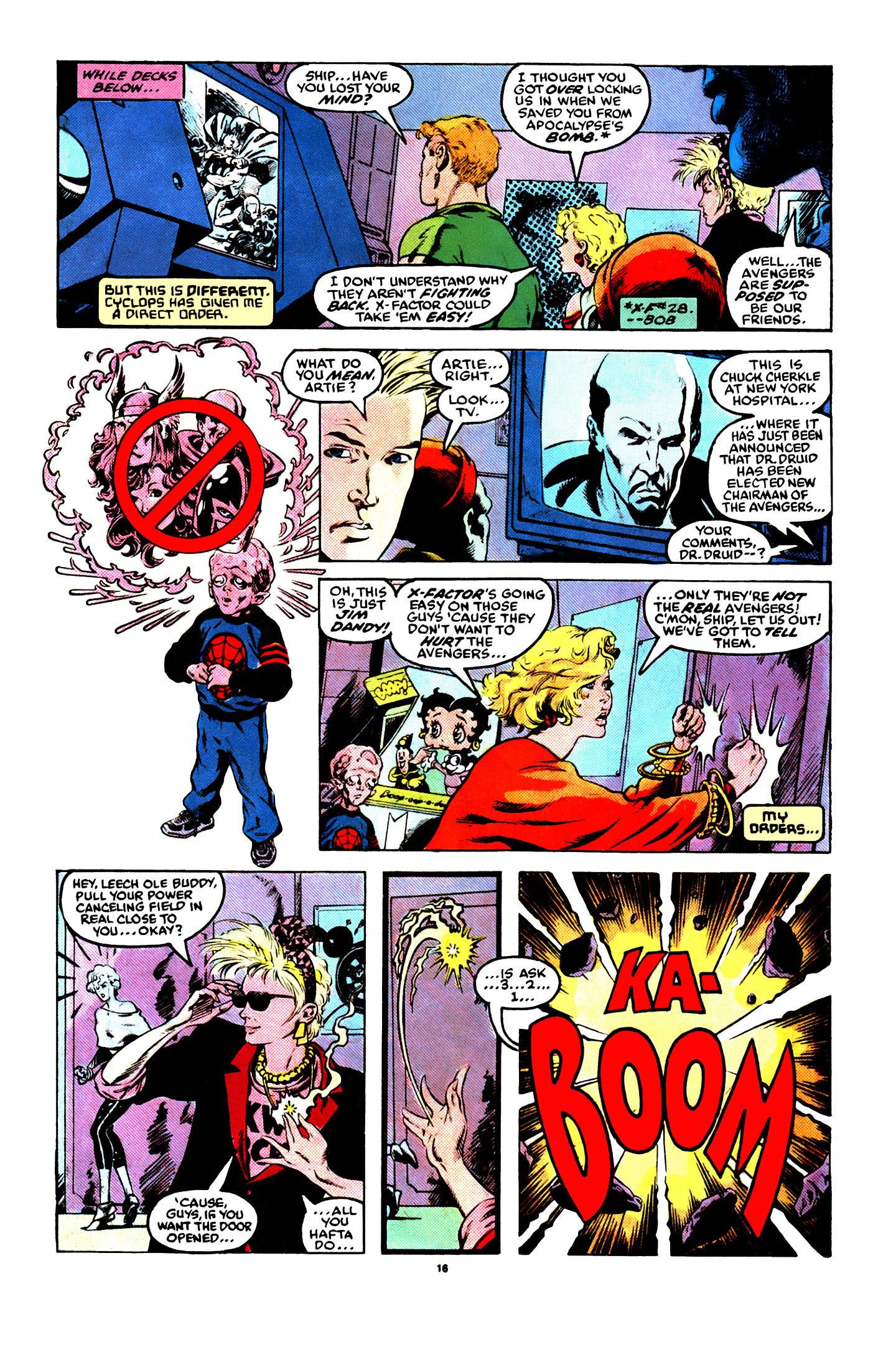 X-Factor (1986) 32 Page 12