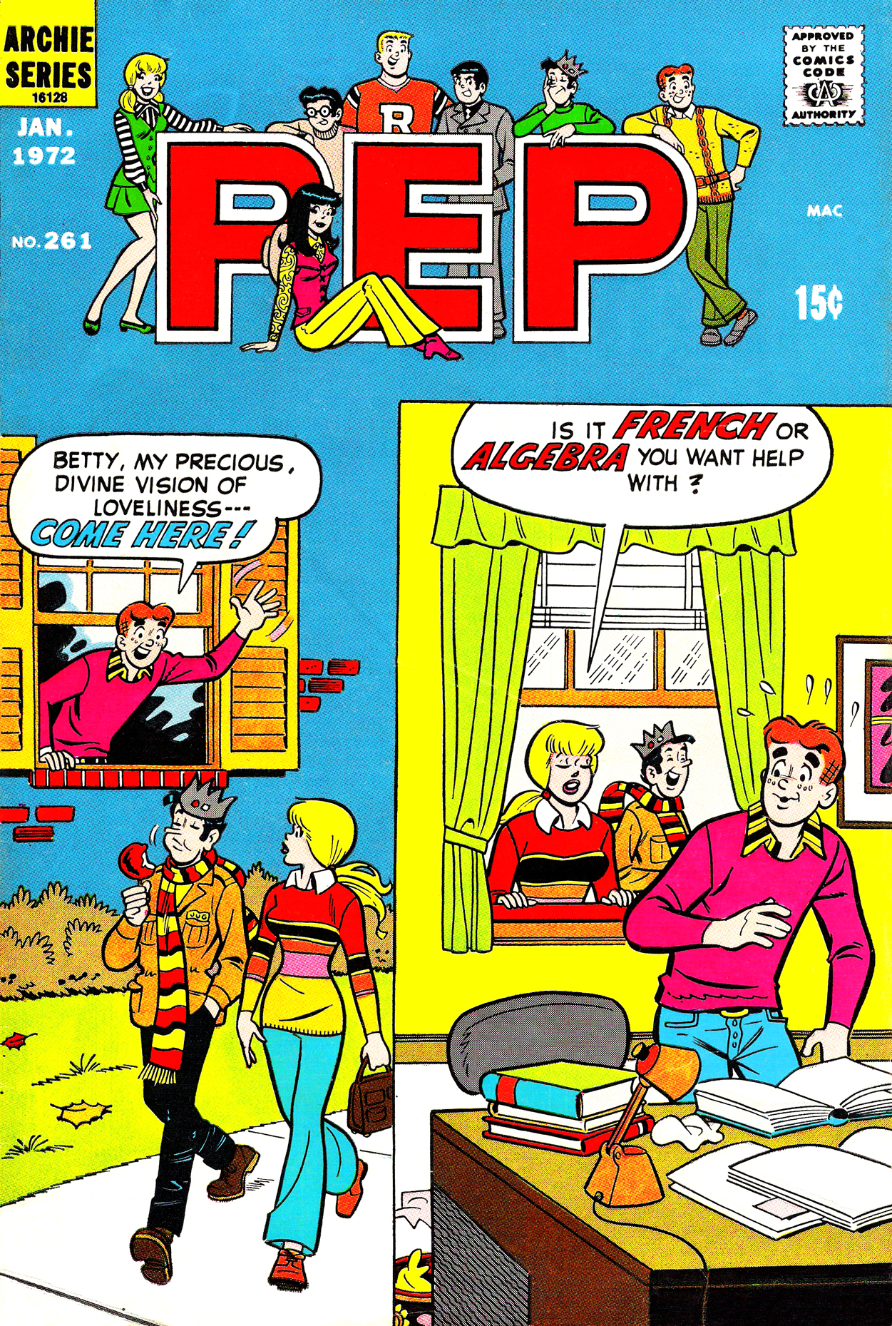 Read online Pep Comics comic -  Issue #261 - 1