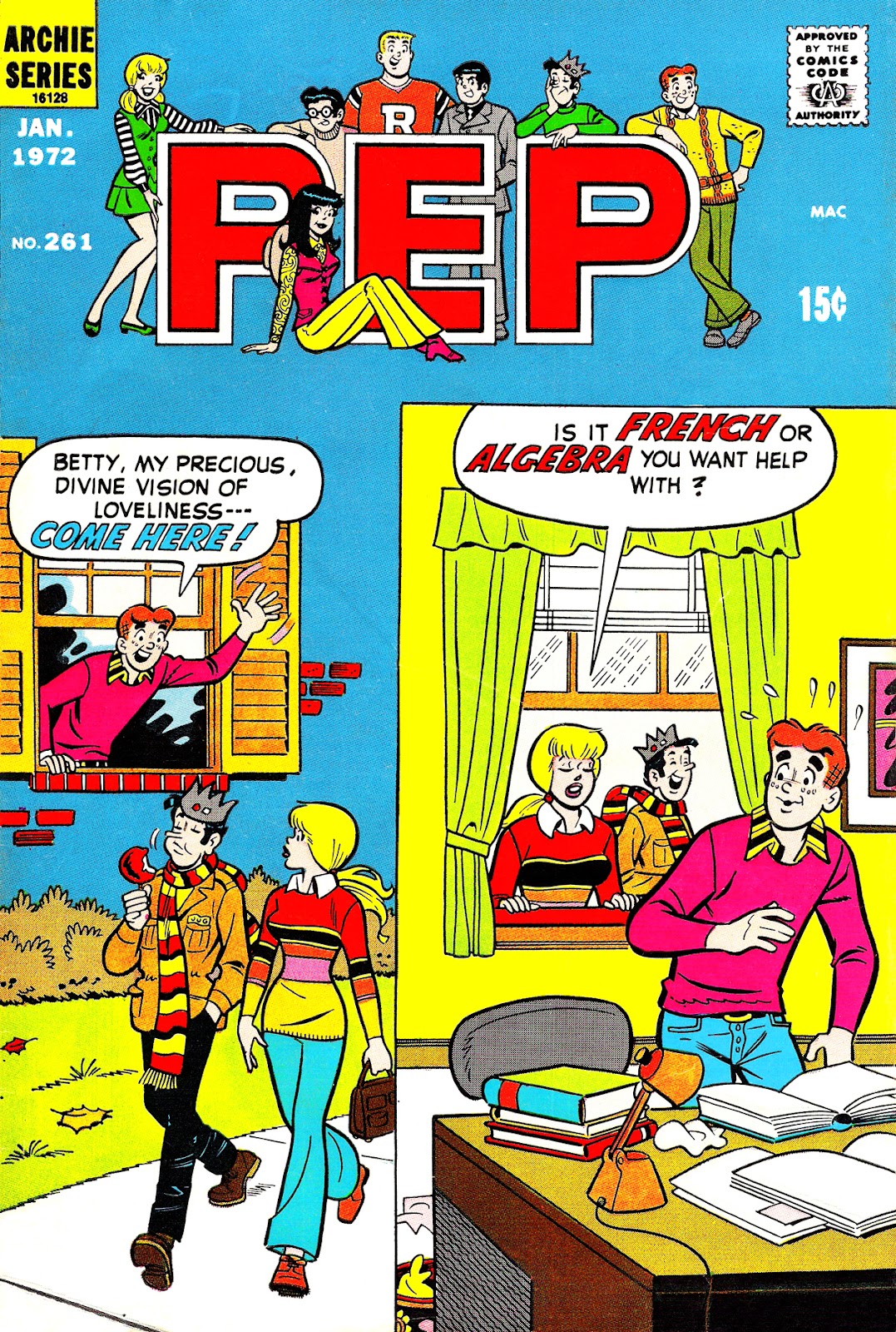 Pep Comics issue 261 - Page 1