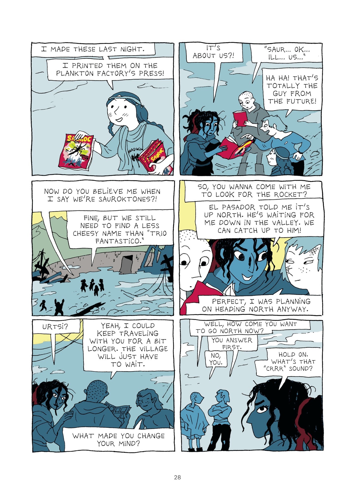 Read online The Sauroktones comic -  Issue #6 - 30