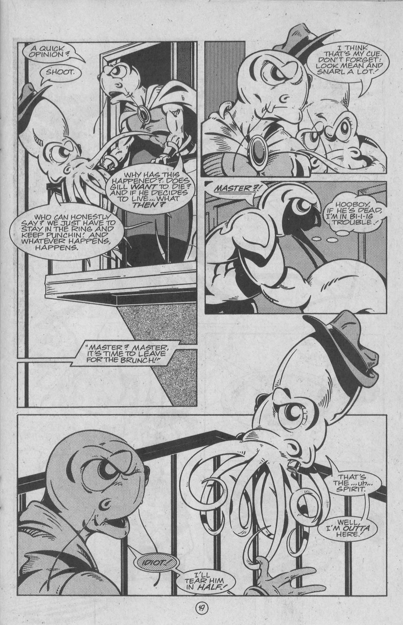 Read online The Fish Police comic -  Issue #18 - 21