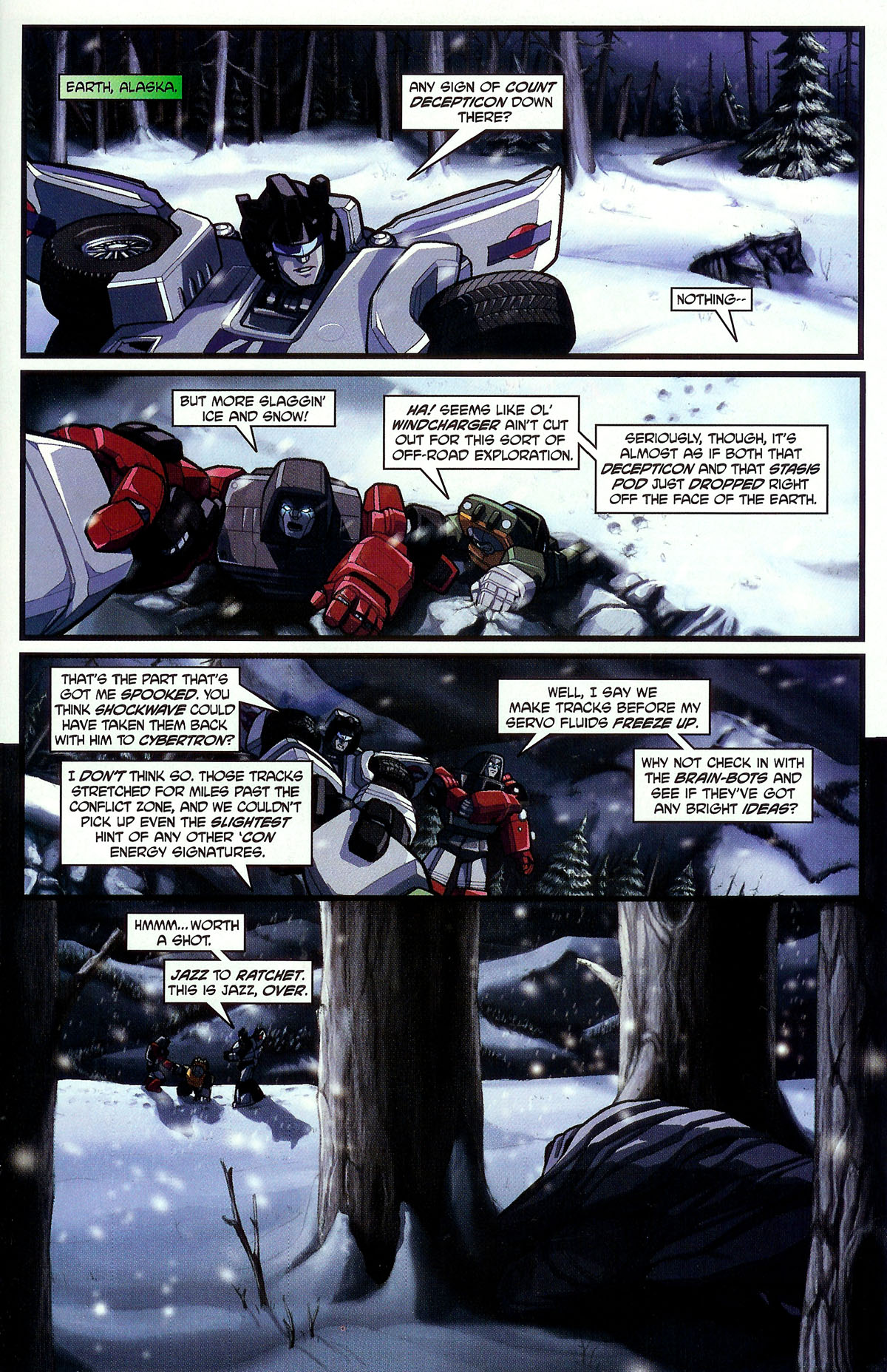 Read online Transformers: Generation 1 (2003) comic -  Issue #3 - 8