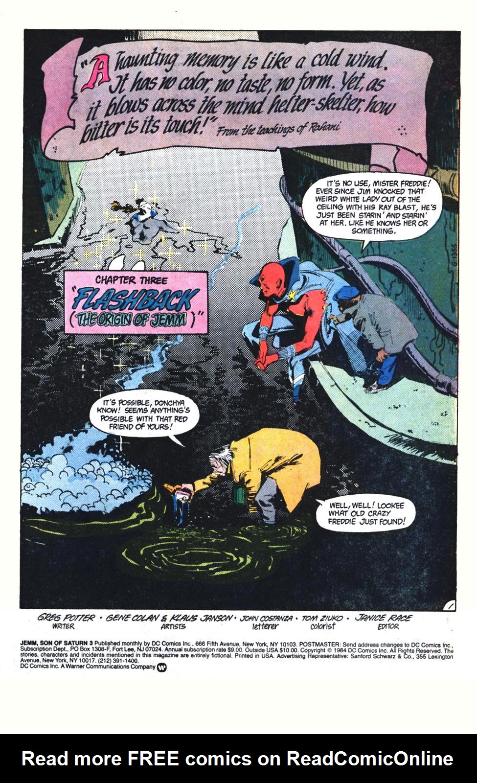 Read online Jemm, Son of Saturn comic -  Issue #3 - 2