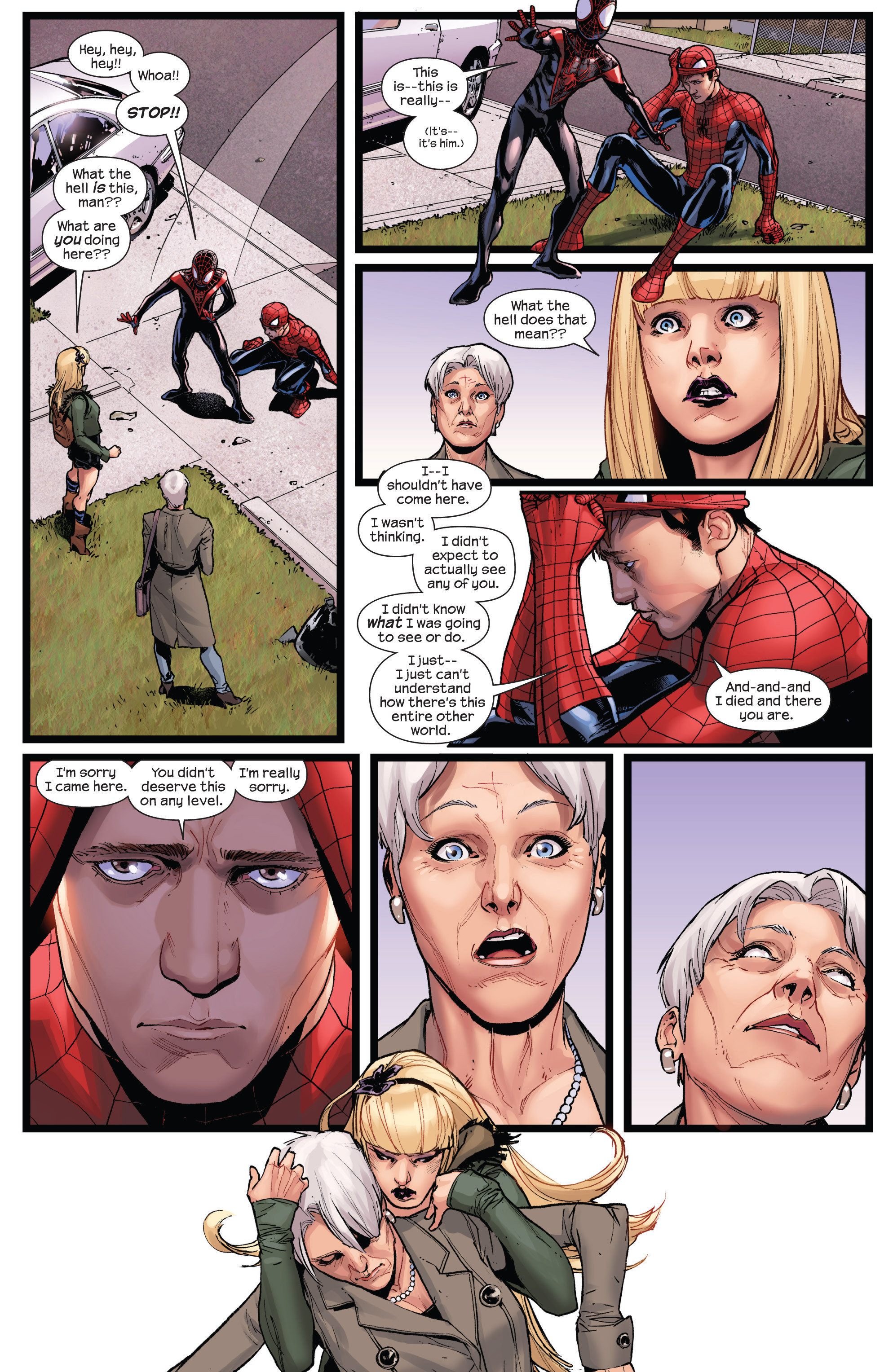 Read online Spider-Men comic -  Issue #4 - 4